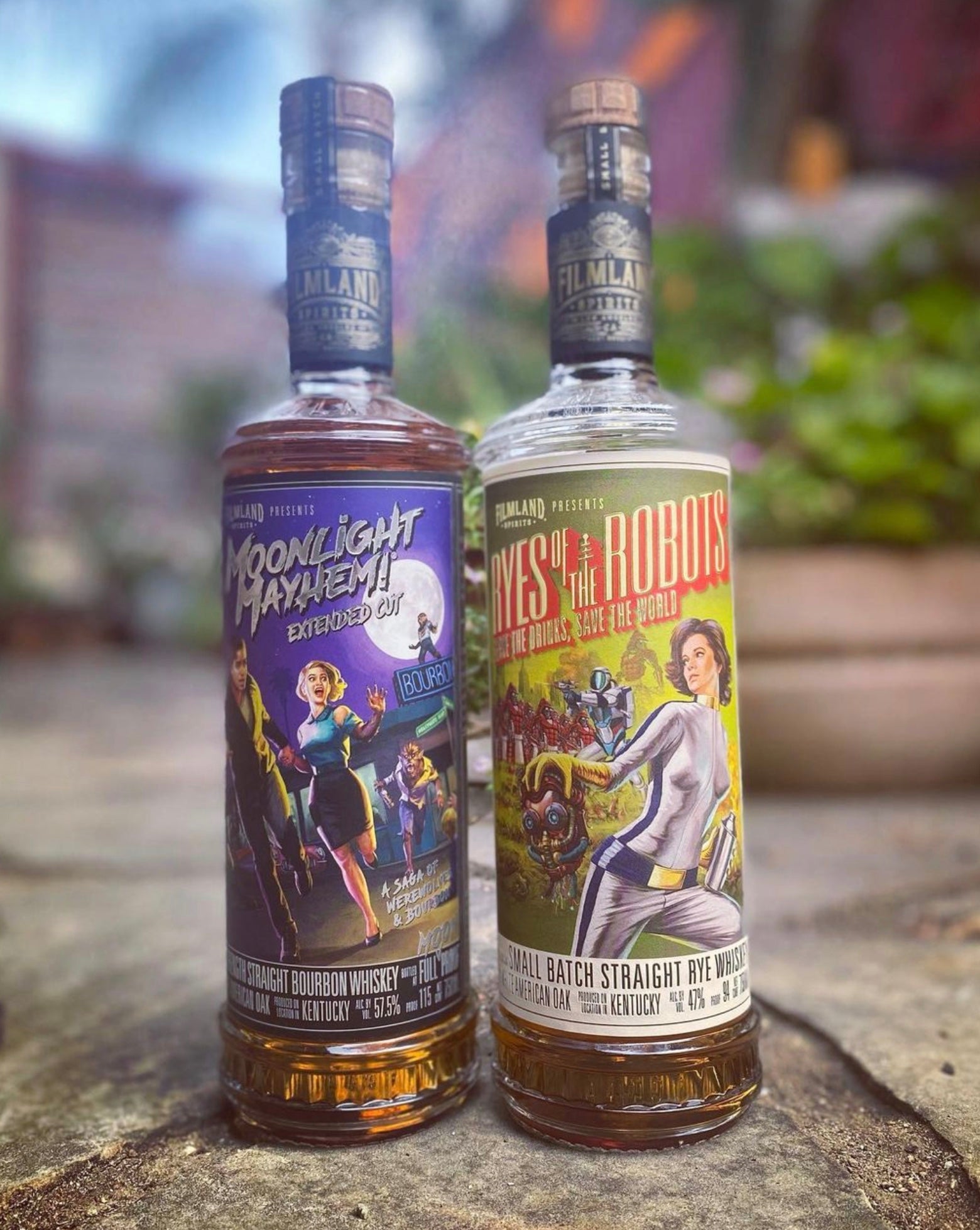 Filmland Spirits 'Ryes of the Robots' Rye Whiskey