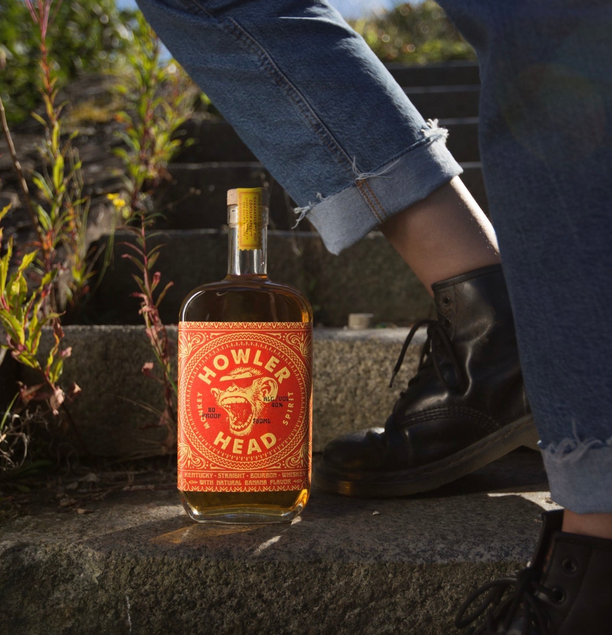 Howler Head Banana Infused Kentucky Straight Bourbon