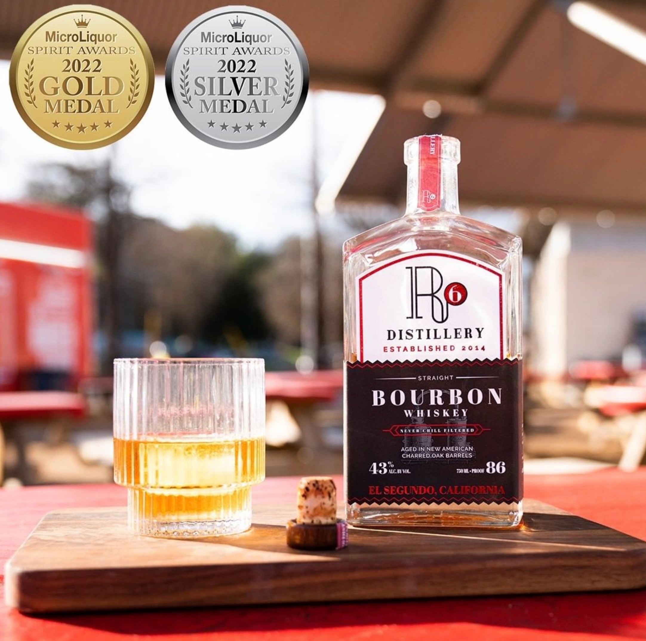 R6 Straight Bourbon Whiskey