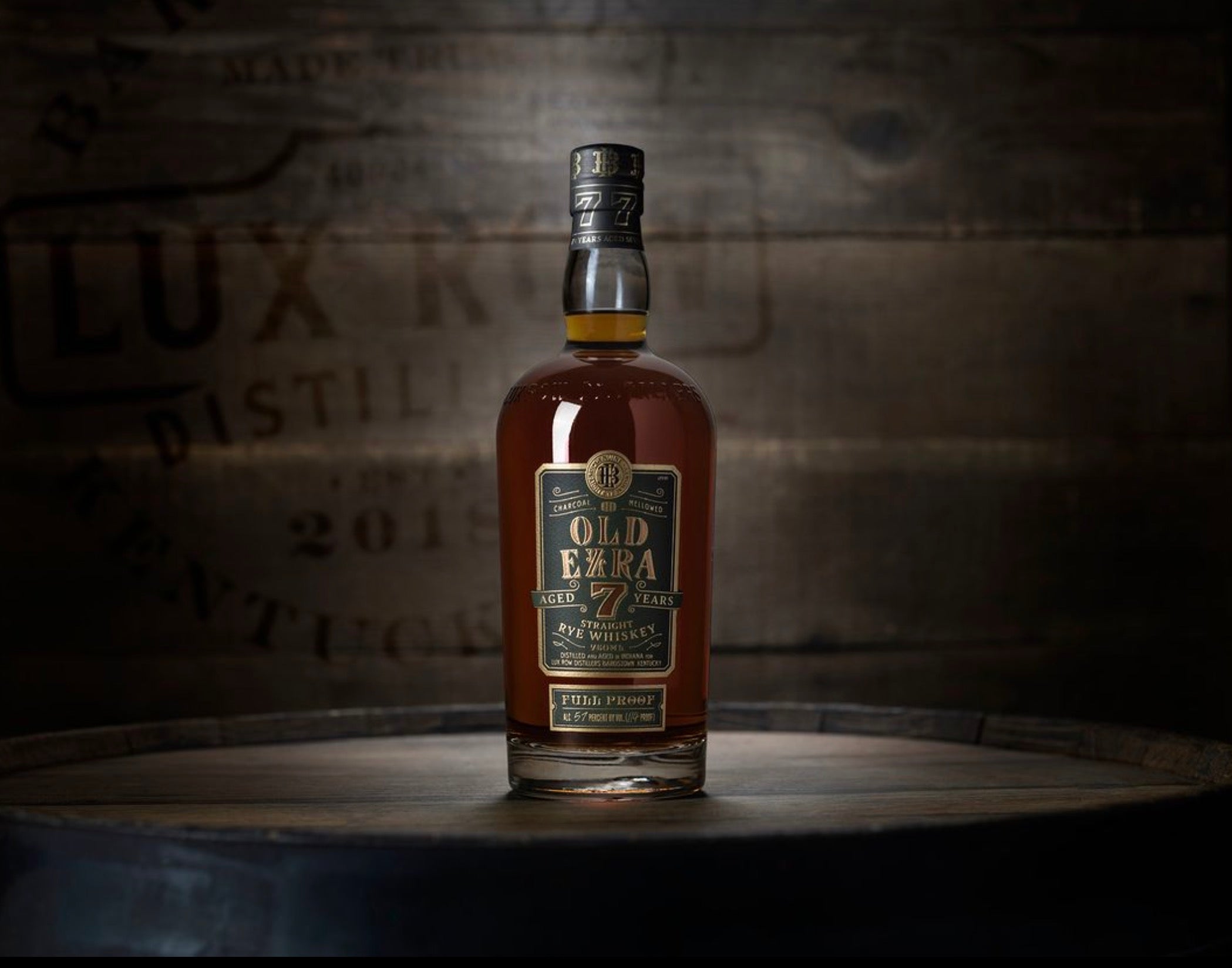 Ezra Brooks Old Ezra 7 Year Full Proof Straight Rye