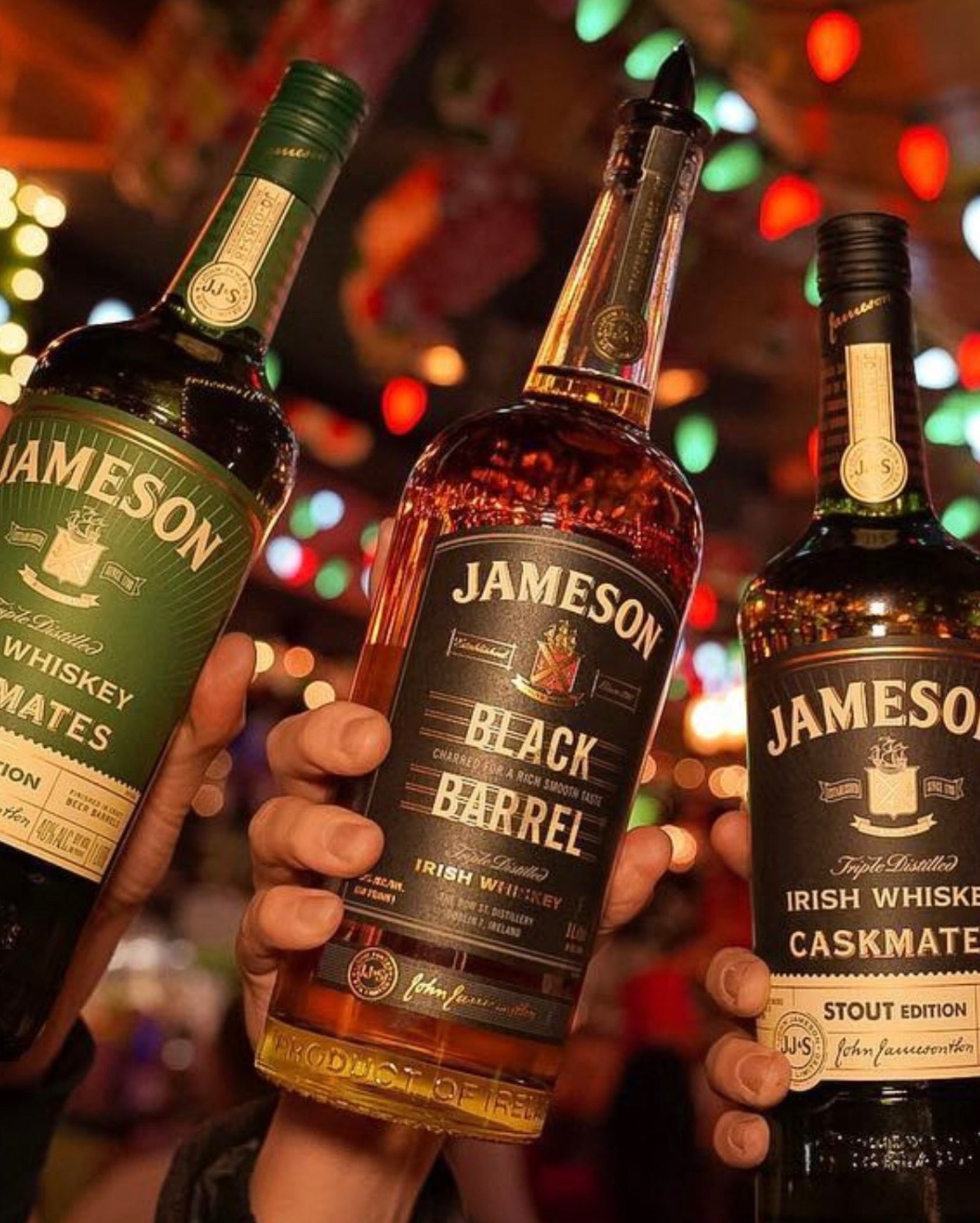 Jameson Irish Whiskey Collection (4 Bottles)