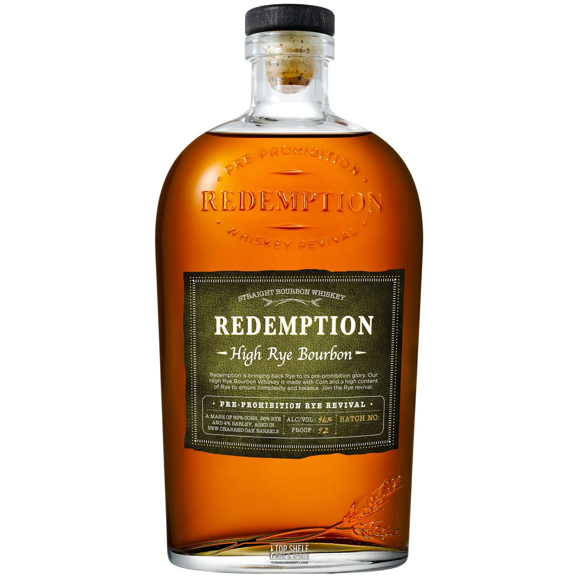 Redemption High Rye Bourbon