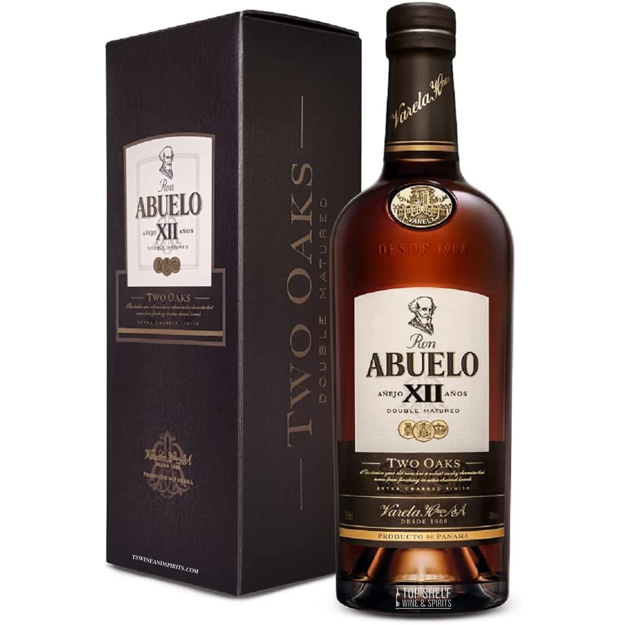 Ron Abuelo 12 Year Two Oaks Añejo Rum