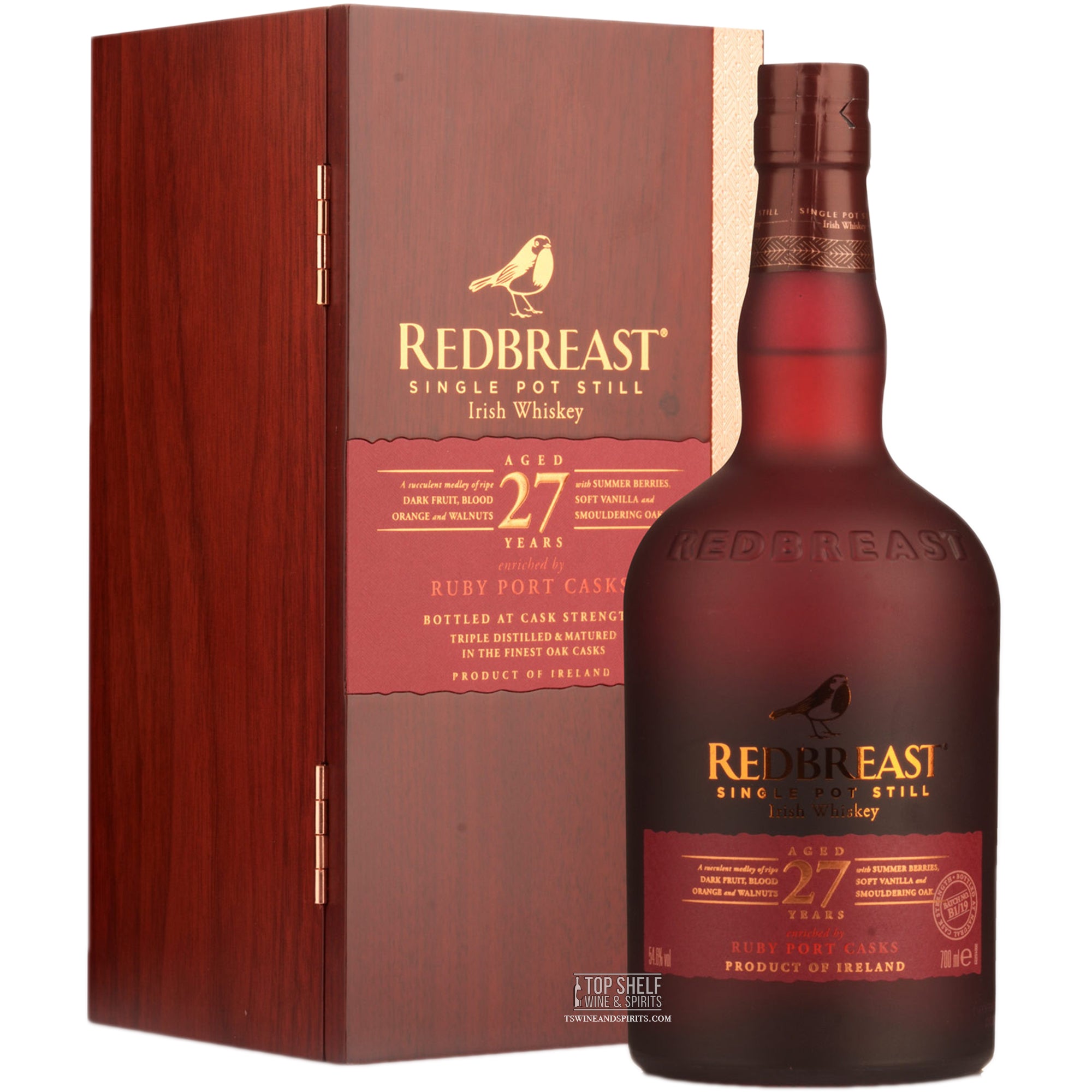 Redbreast 27 Year Old / Batch 2 Single Pot Still Irish Whiskey