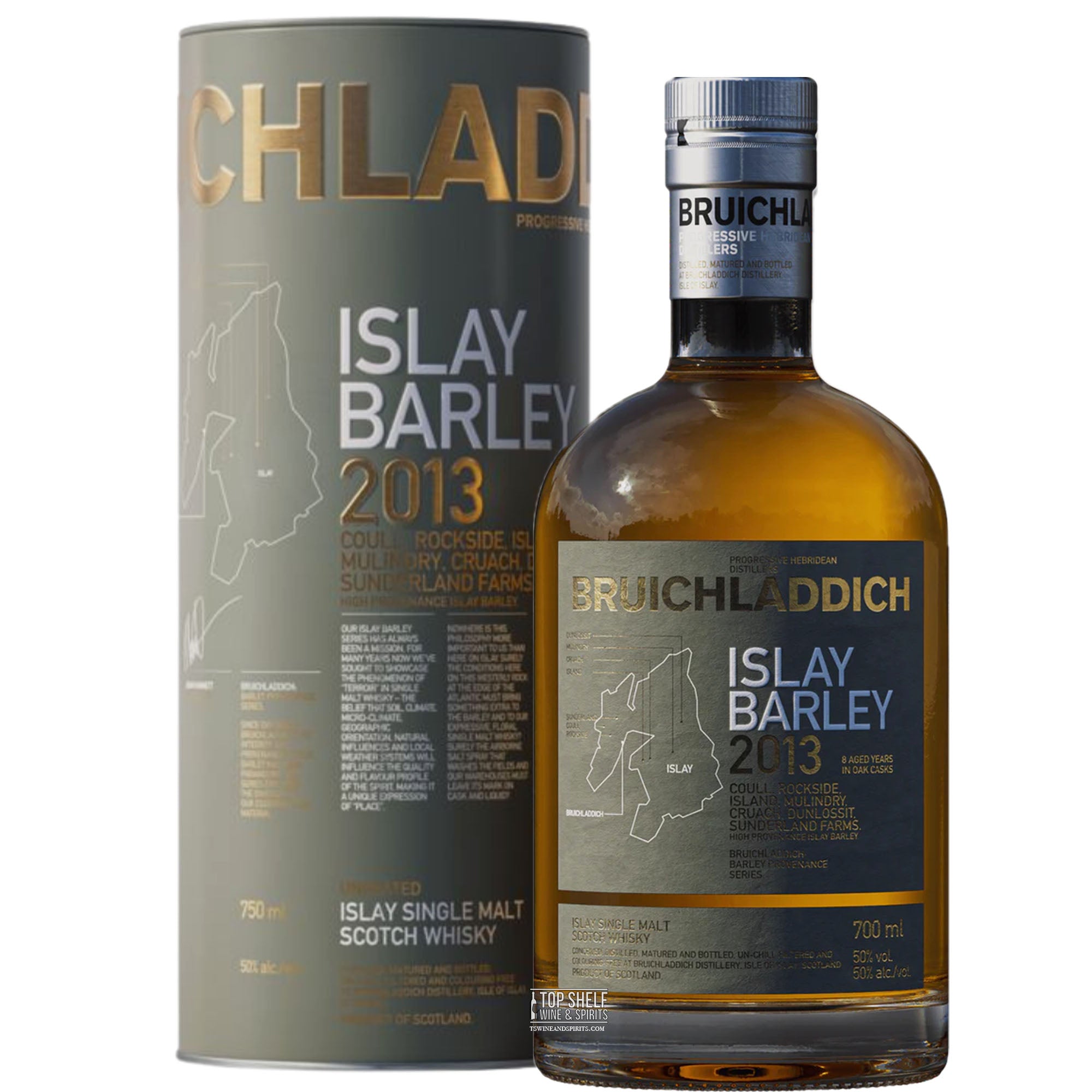 Bruichladdich Port Charlotte Scottish Barley Heavily Peated Islay Single  Malt Scotch Whisky 750ml - Buster's Liquors & Wines