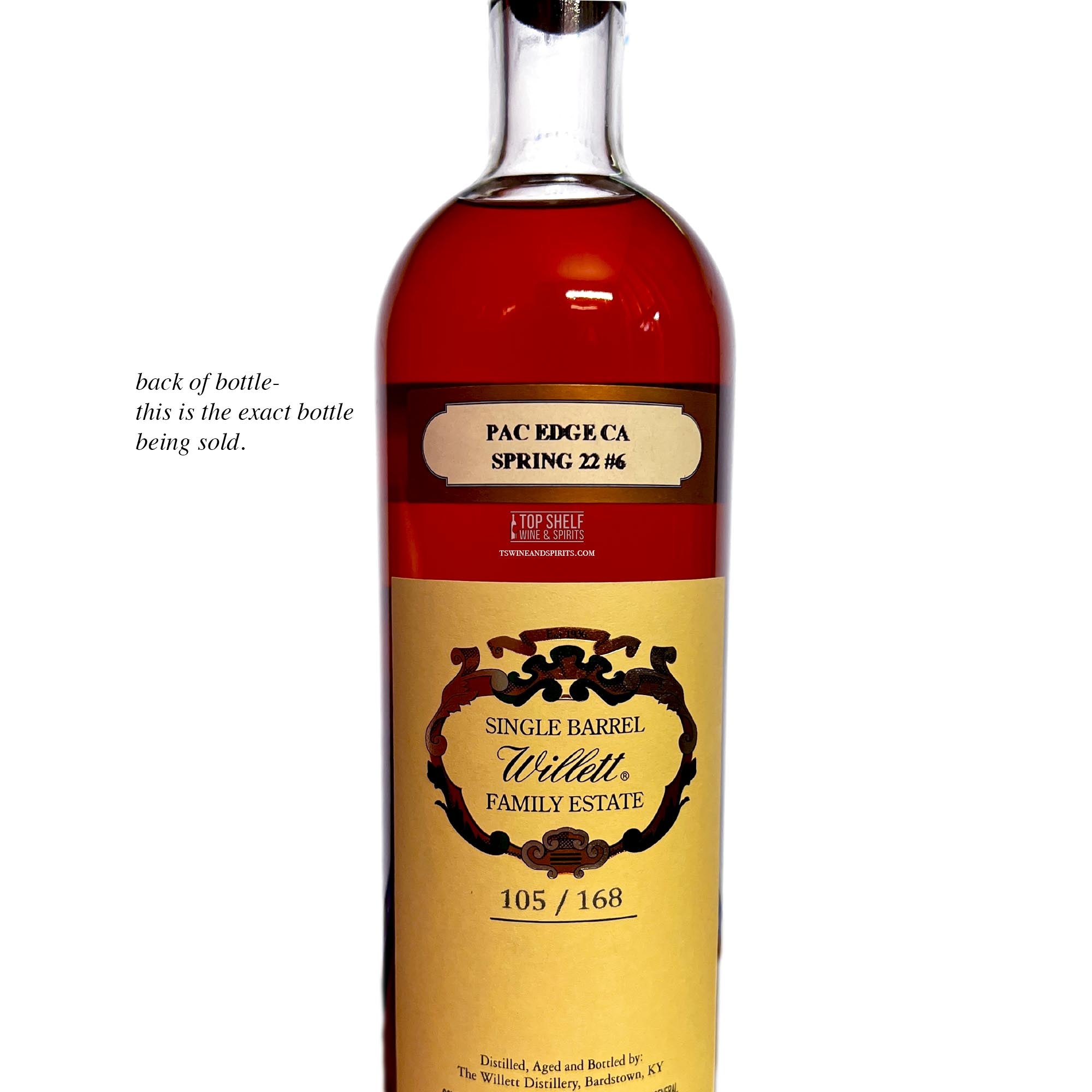 Willett Family Estate Rye 8 Year (Barrel No. 6068)
