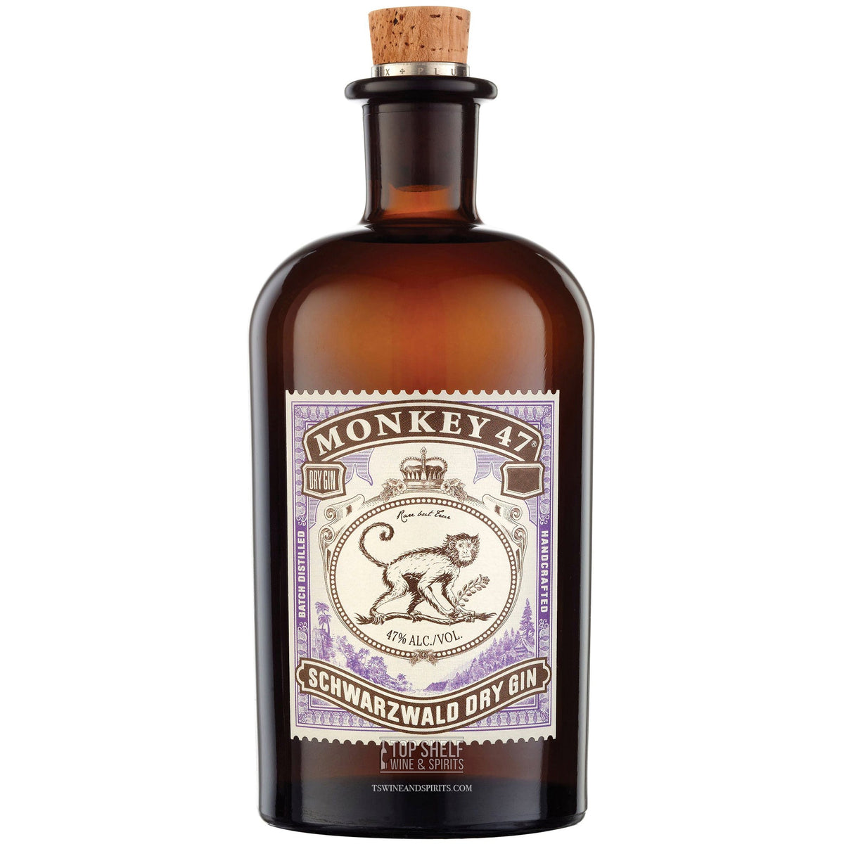 Monkey 47 Schwarzwald Dry Gin 750mL