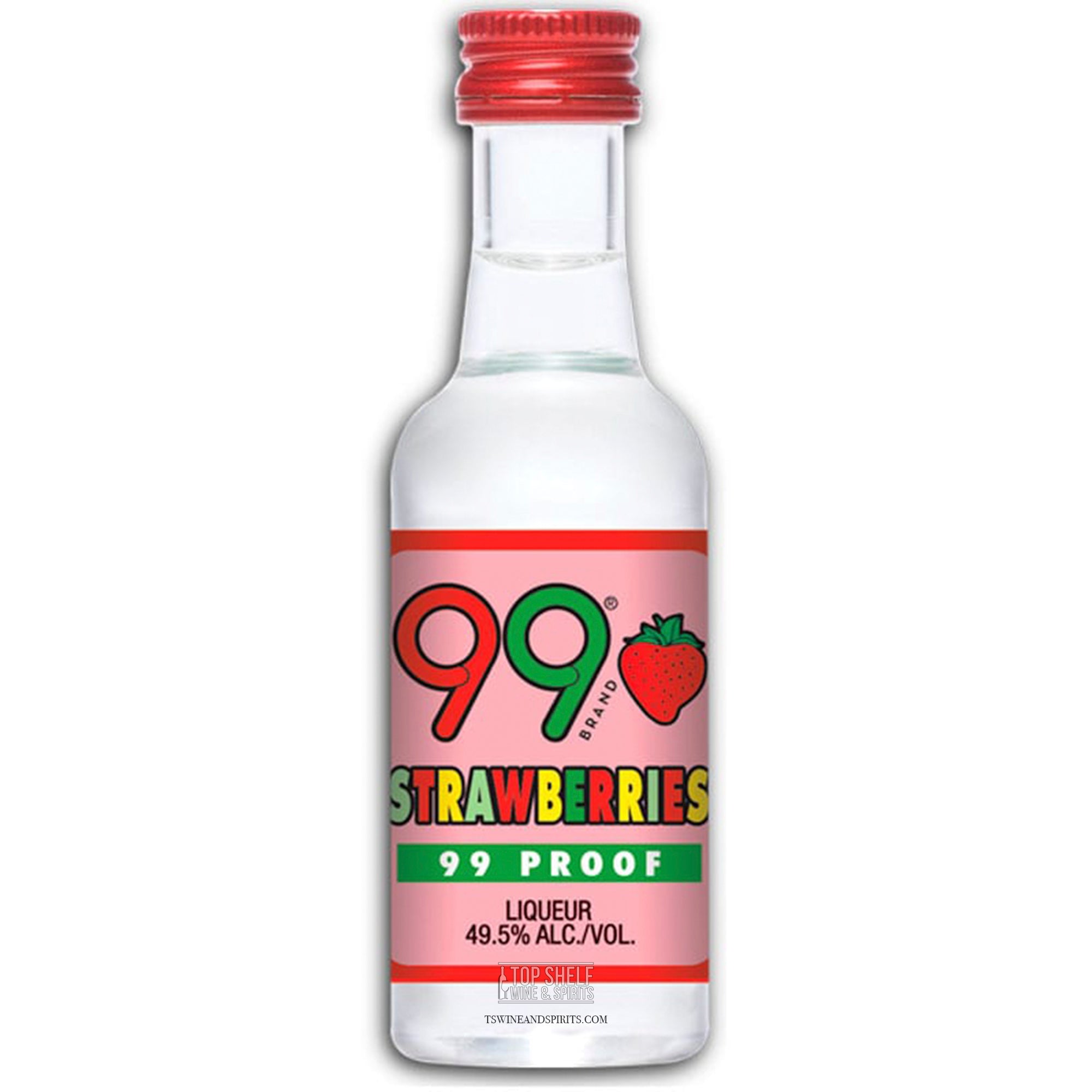 99 Brand Strawberries 50ml Sleeve (12 Bottles)