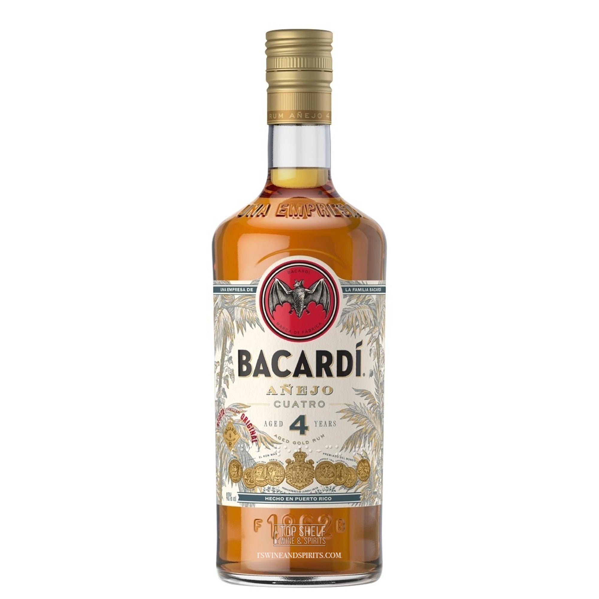 Bacardí Añejo Cuatro 4 Year Rum