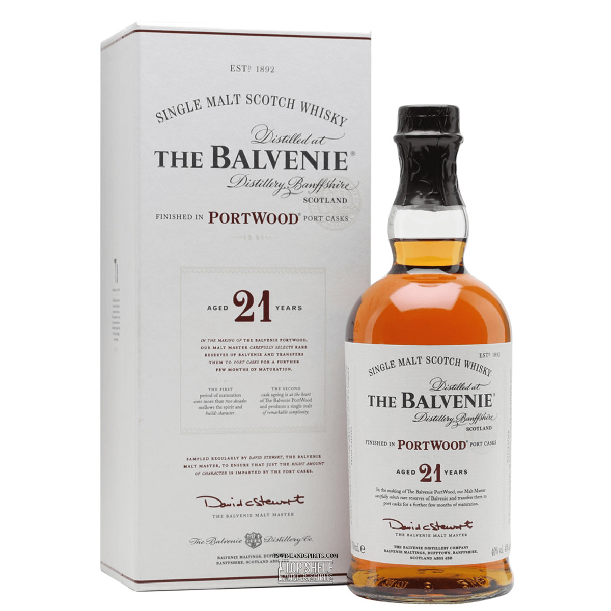 The Balvenie Portwood 21 Year Scotch