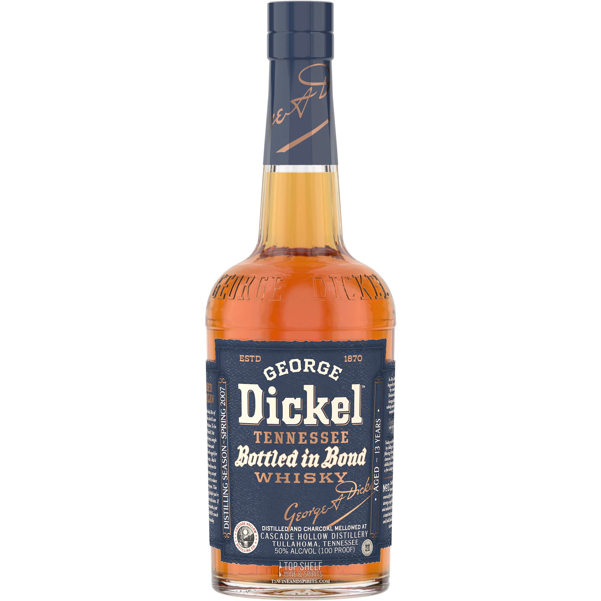 George Dickel Bottled in Bond 13 year 2022 Release