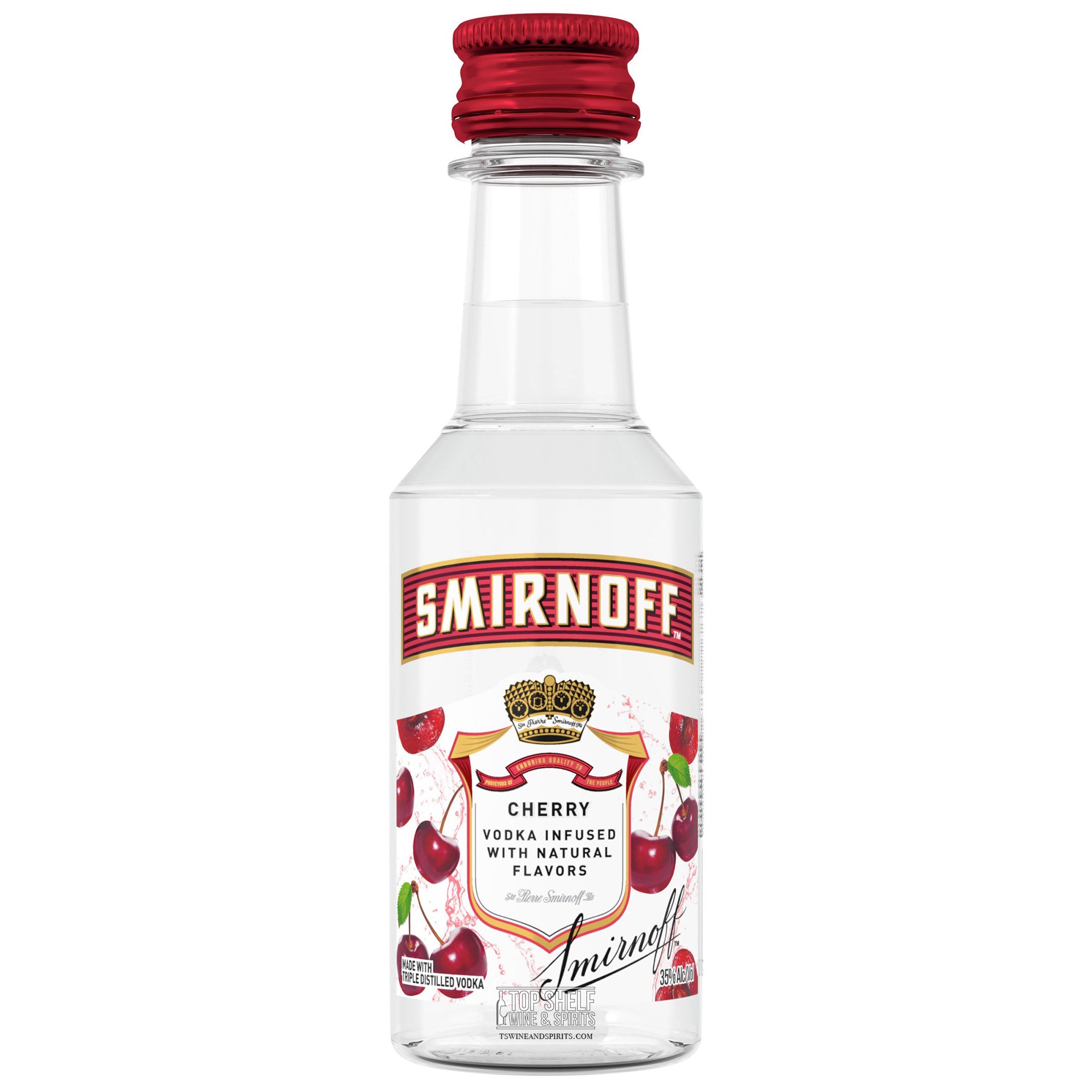 Smirnoff Cherry 50ml Sleeve (10 bottles)