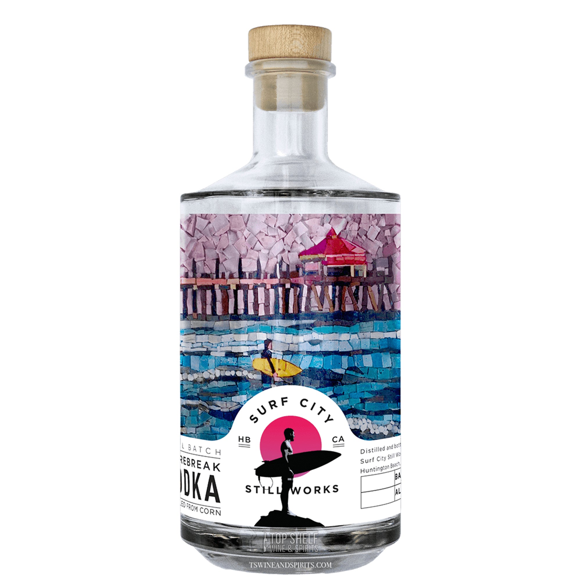 Surf City Still Works Shorebreak Vodka