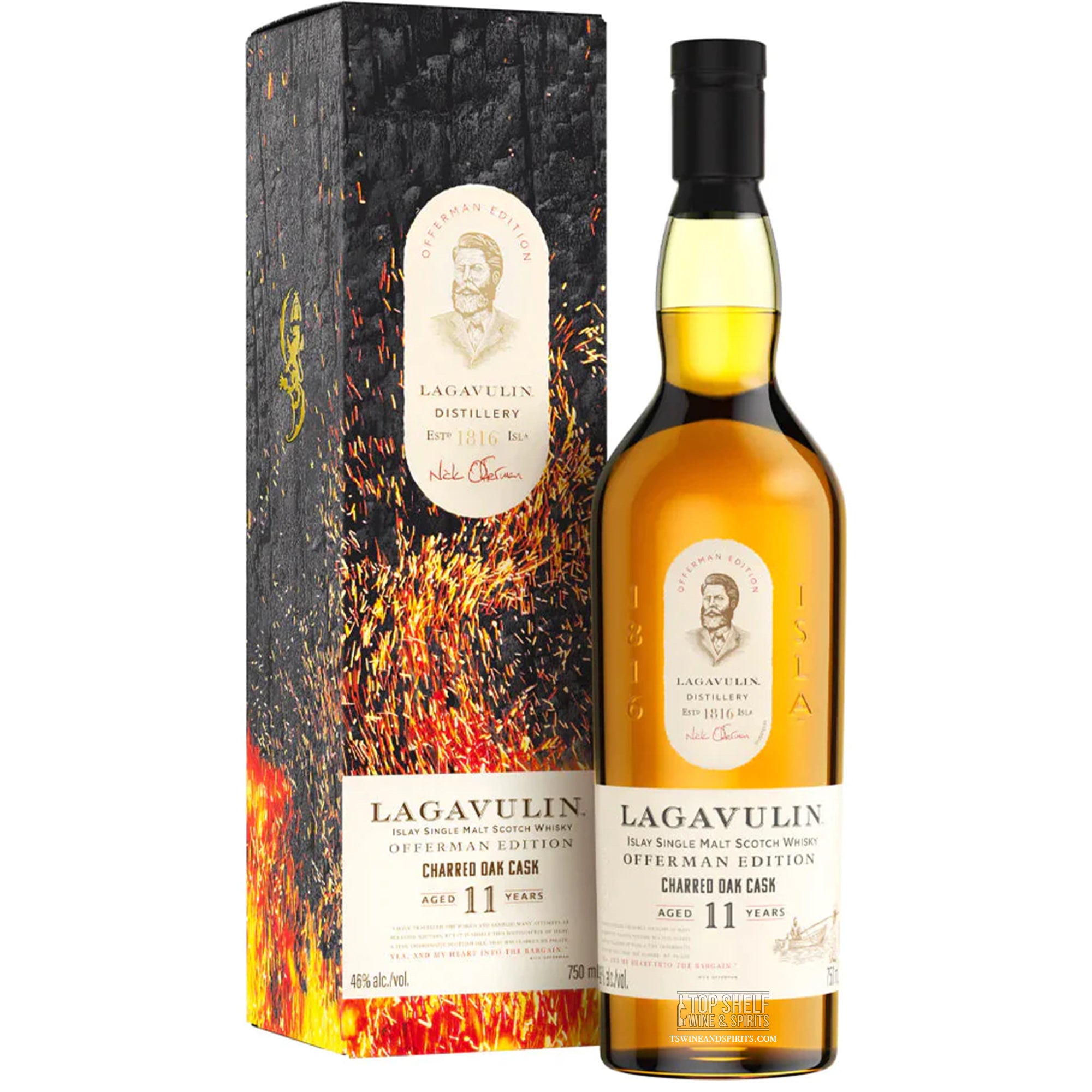 Lagavulin Offerman 11 Year (Charred Oak Cask Finish) Scotch