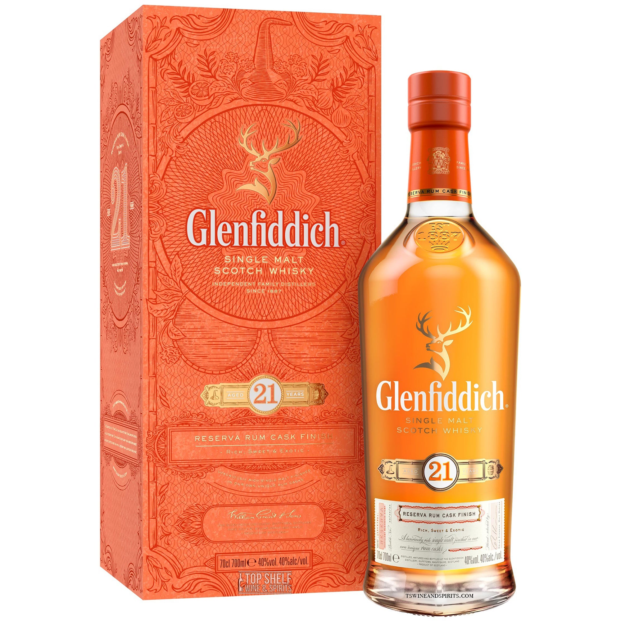 Glenfiddich Single Malt Scotch 21 Year