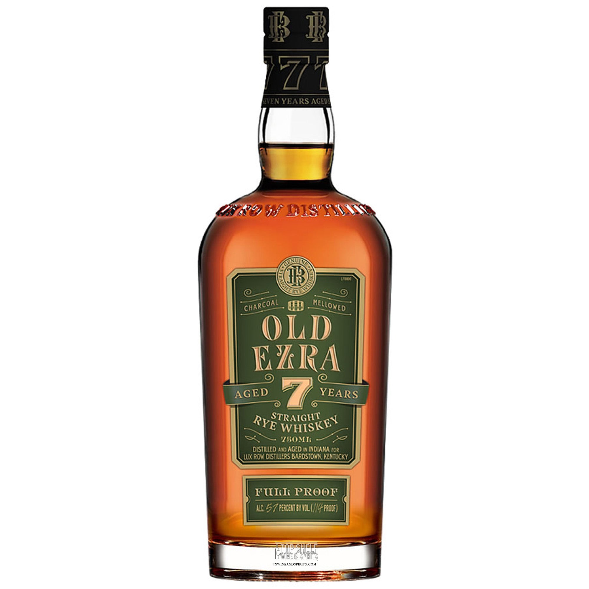 Ezra Brooks Old Ezra 7 Year Full Proof Straight Rye