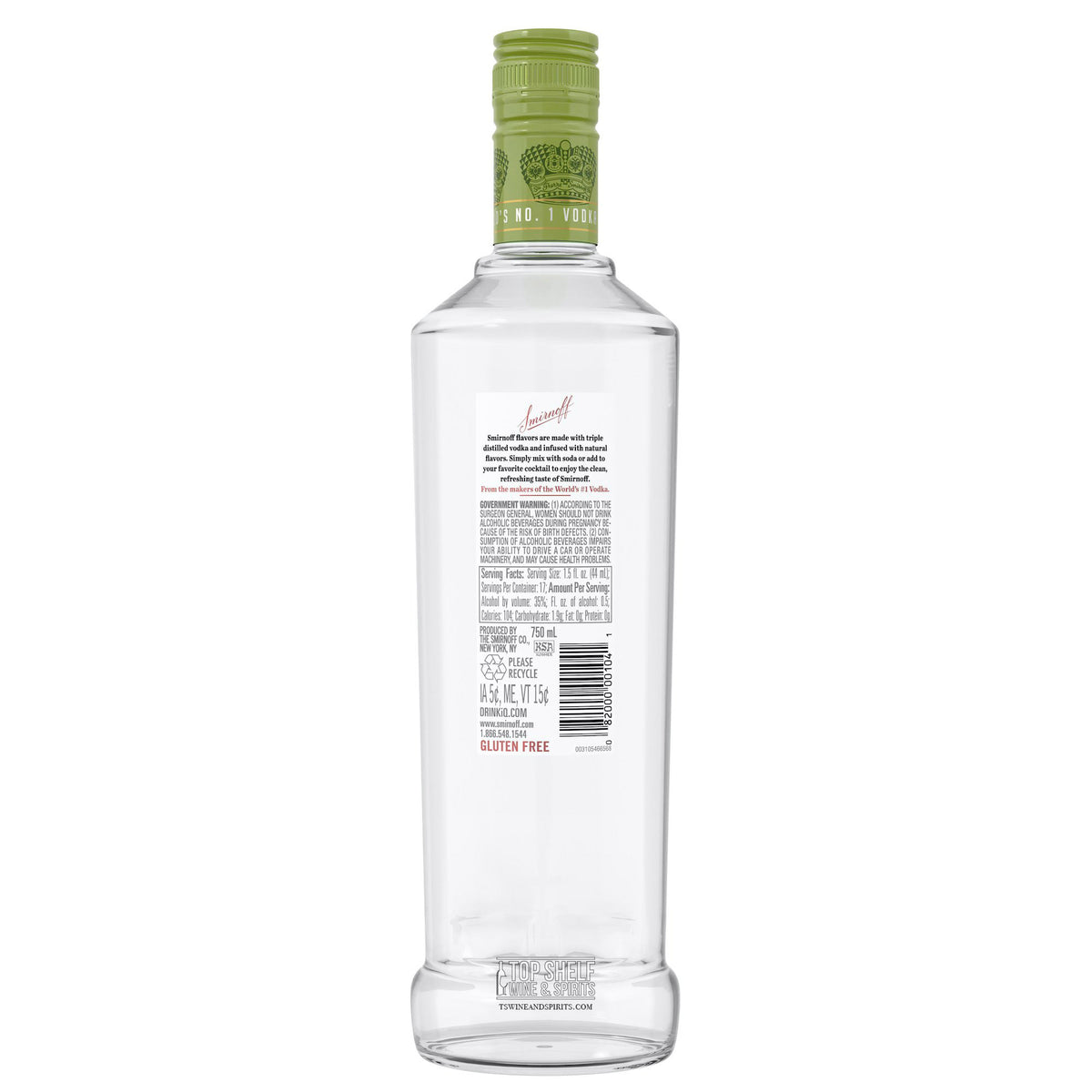 Smirnoff Green Apple Vodka