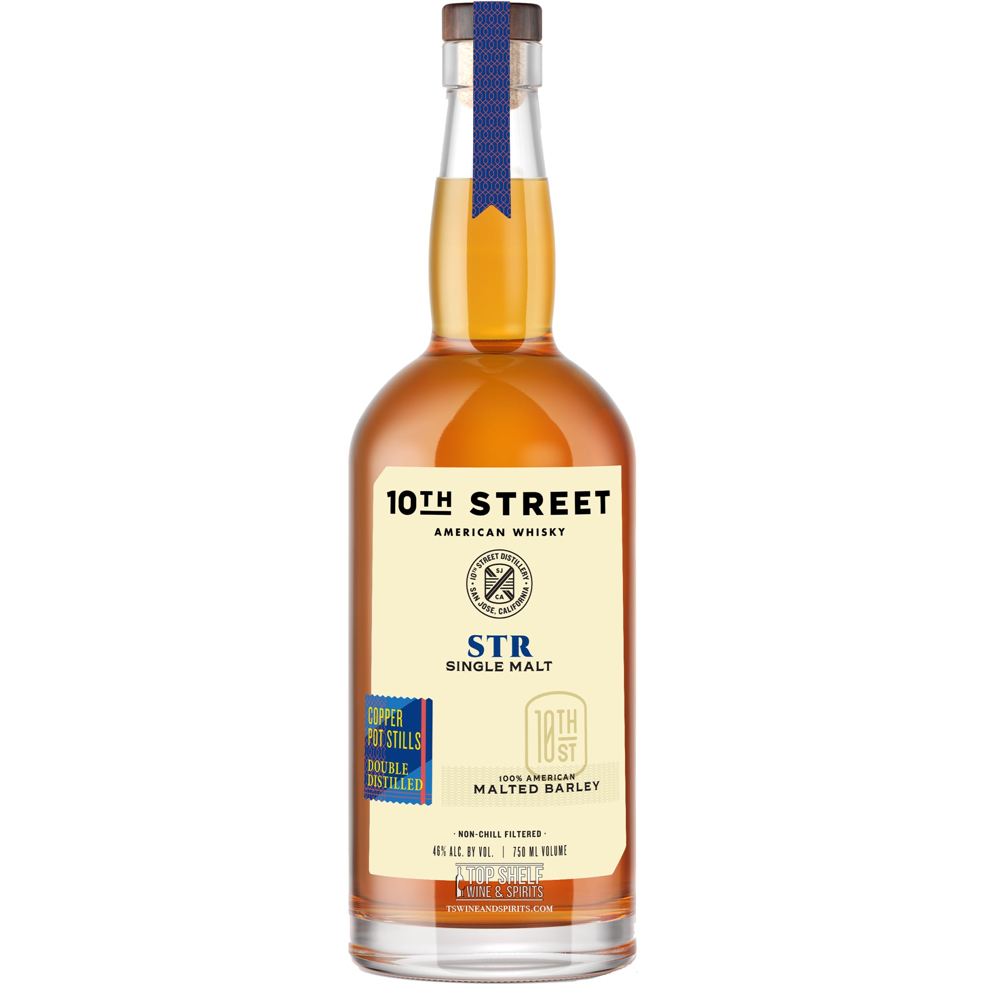 10th Street STR Single Malt Whiskey