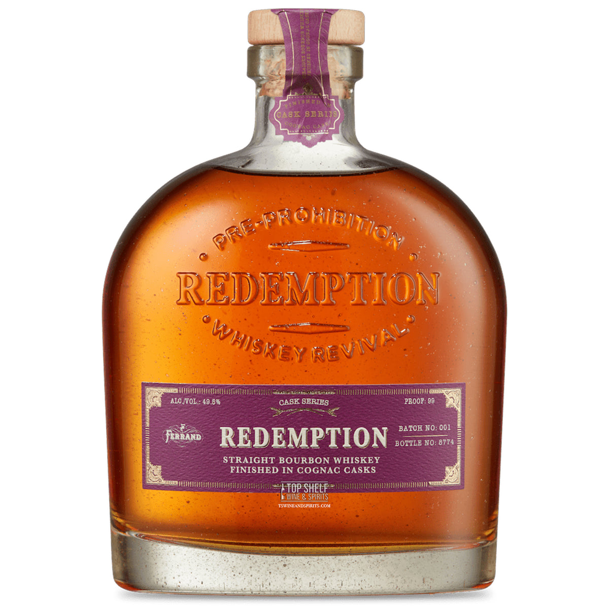 Redemption Cognac Cask Finish Bourbon