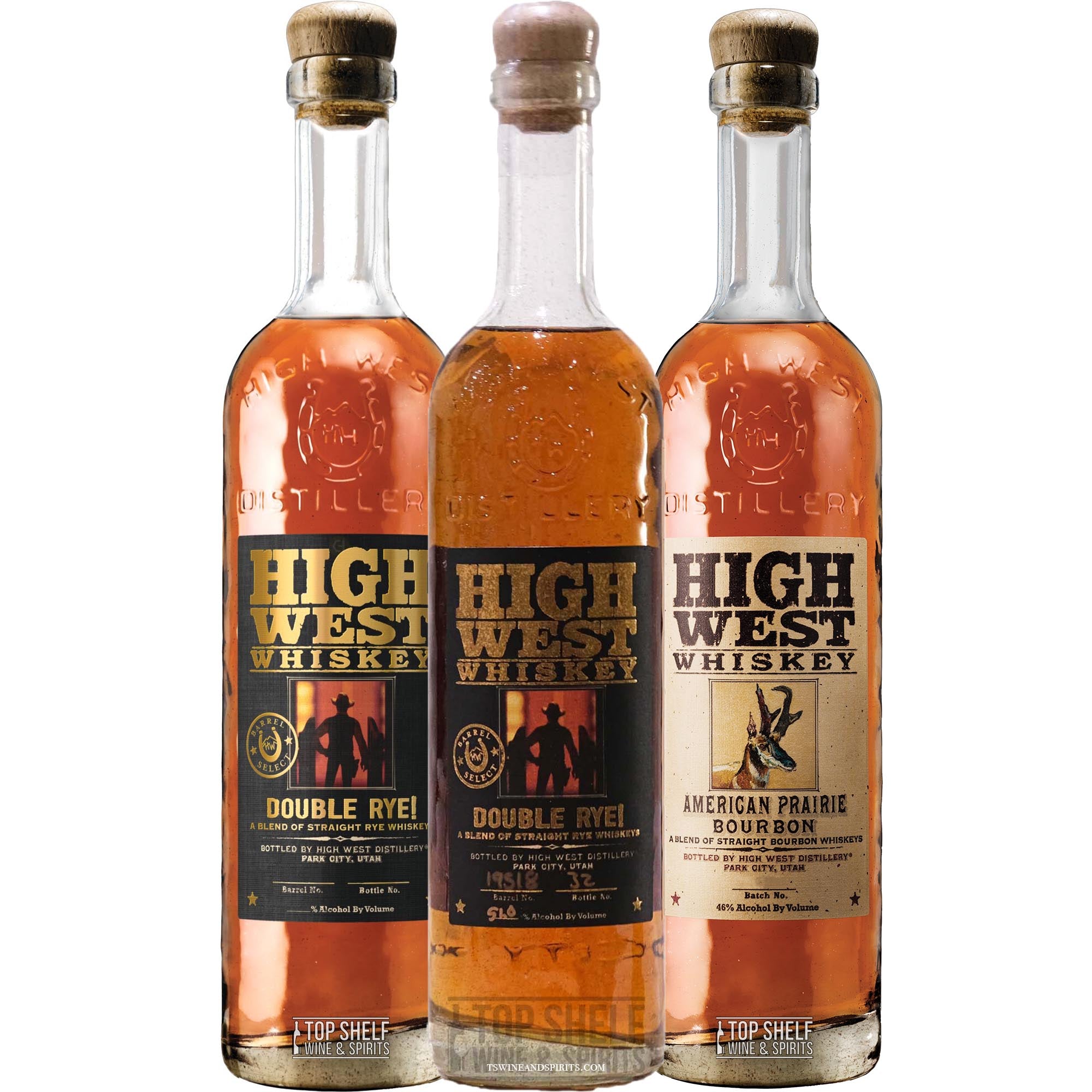 High West 3 Bottle Collection