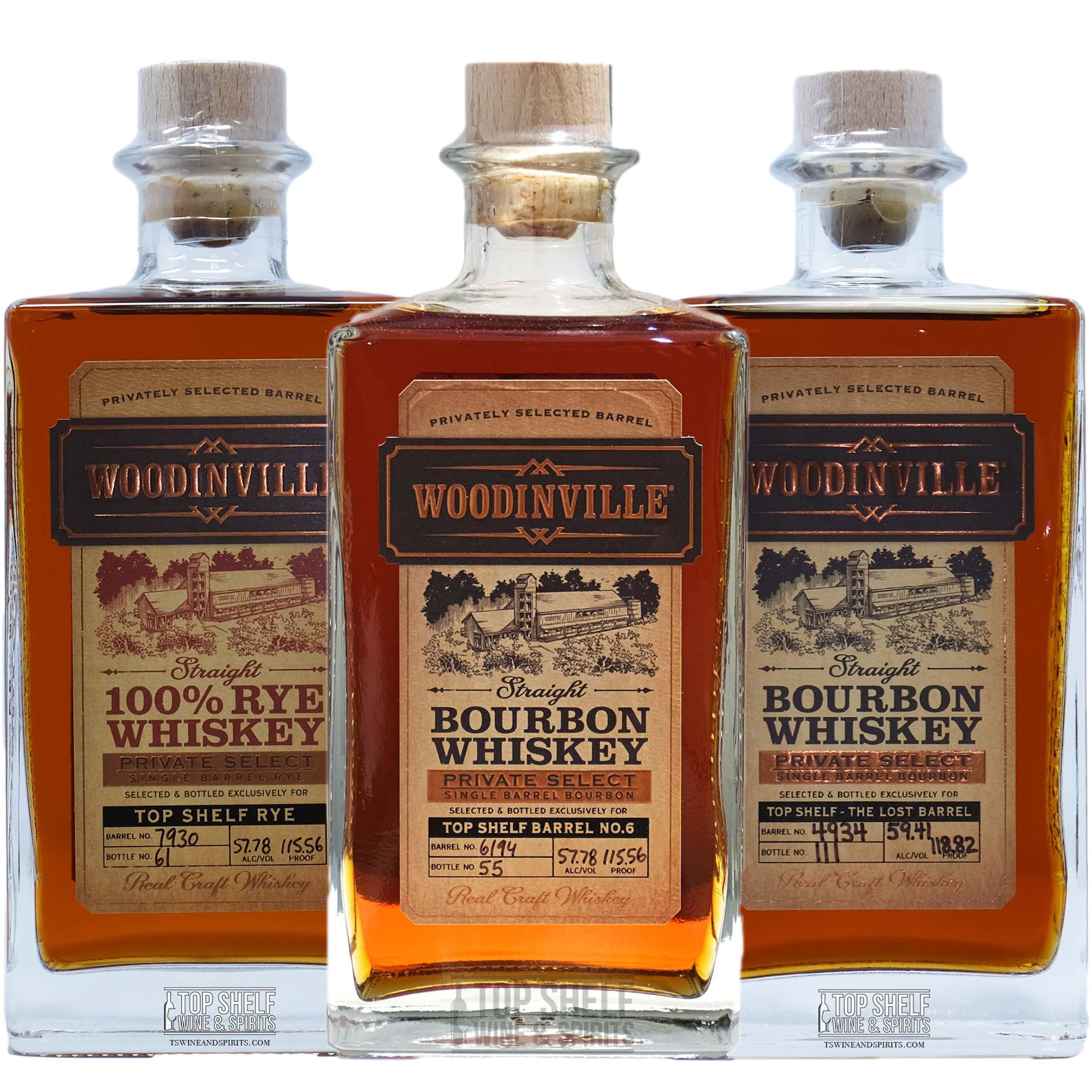 Woodinville Top Shelf Collection (3 bottles)