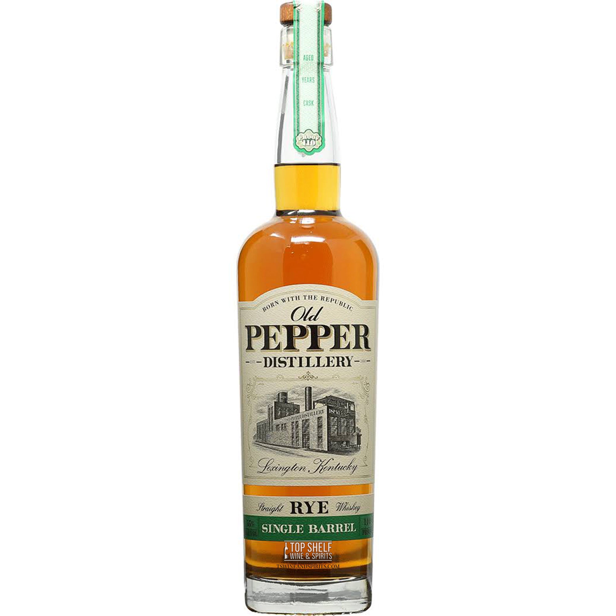 Old Pepper Single Barrel Rye Whiskey