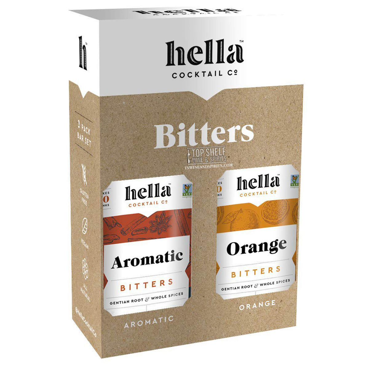 Hella Bitters 2 Flavors Cocktail Set