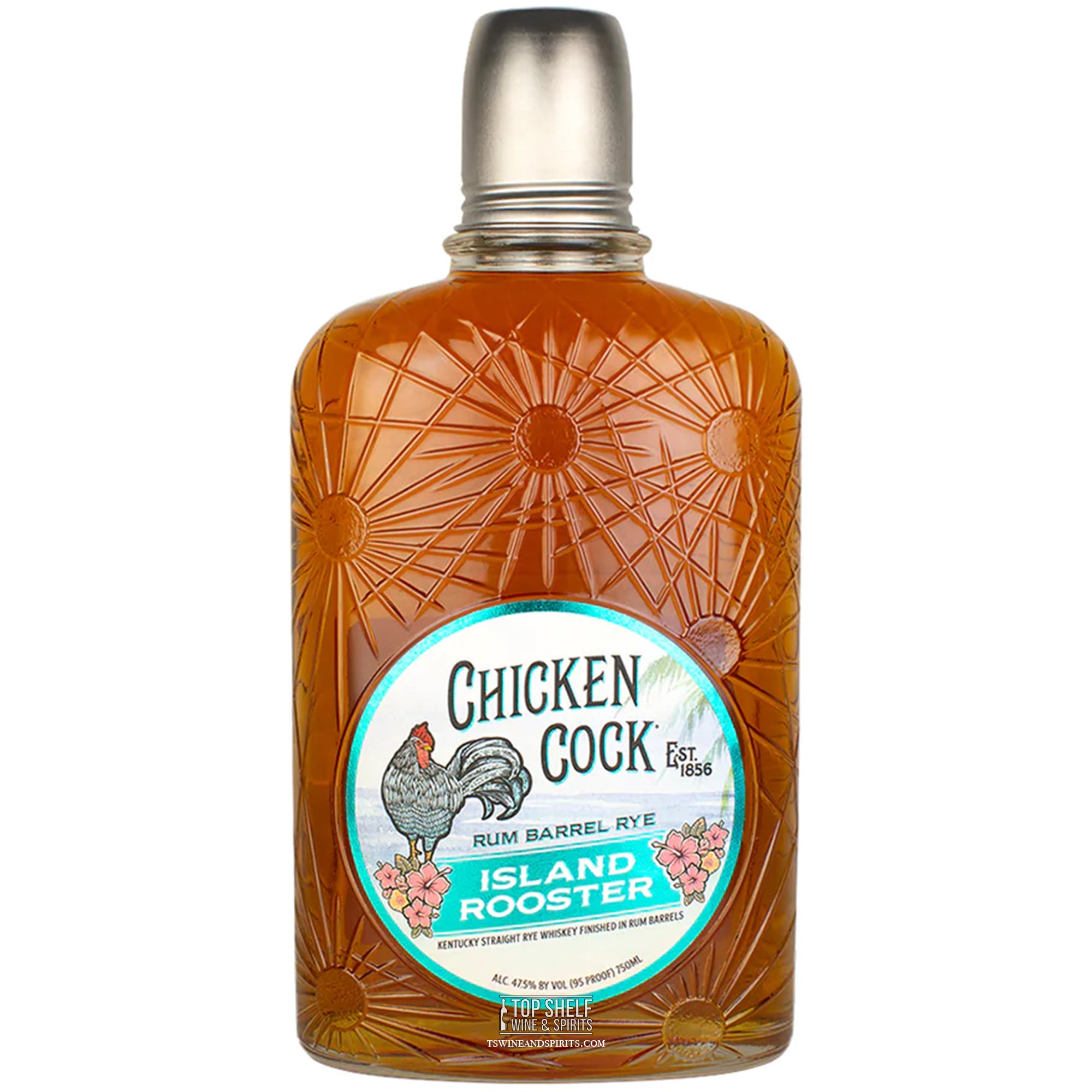 Chicken Cock Island Rooster Rum Barrel Rye