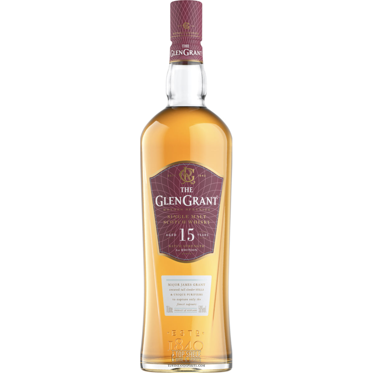 Glen Grant 15 Year Batch Strength Single Malt Scotch
