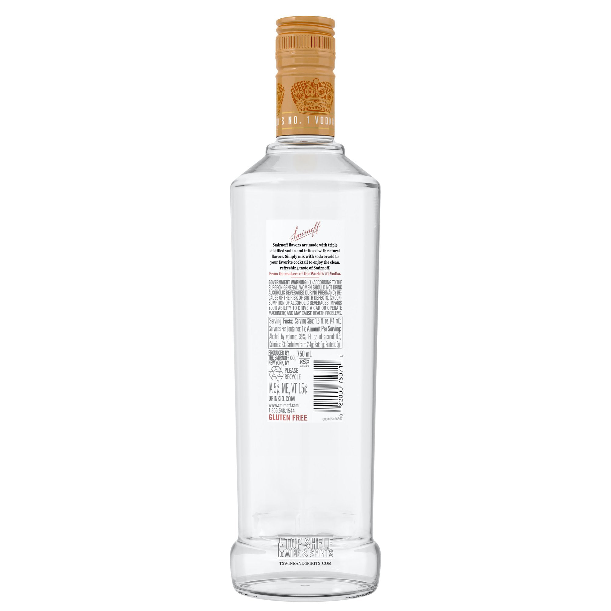 Smirnoff Peach Vodka