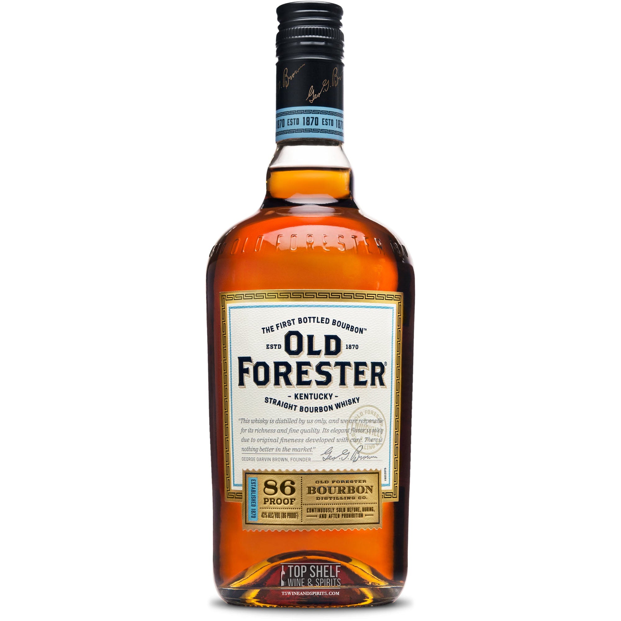 Old Forester Straight Bourbon (86 Proof)