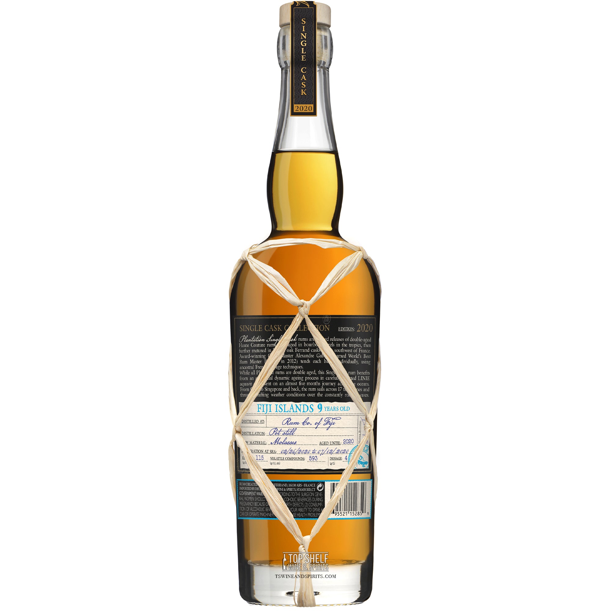Plantation Single Cask 2020 Fiji 9 Year Old