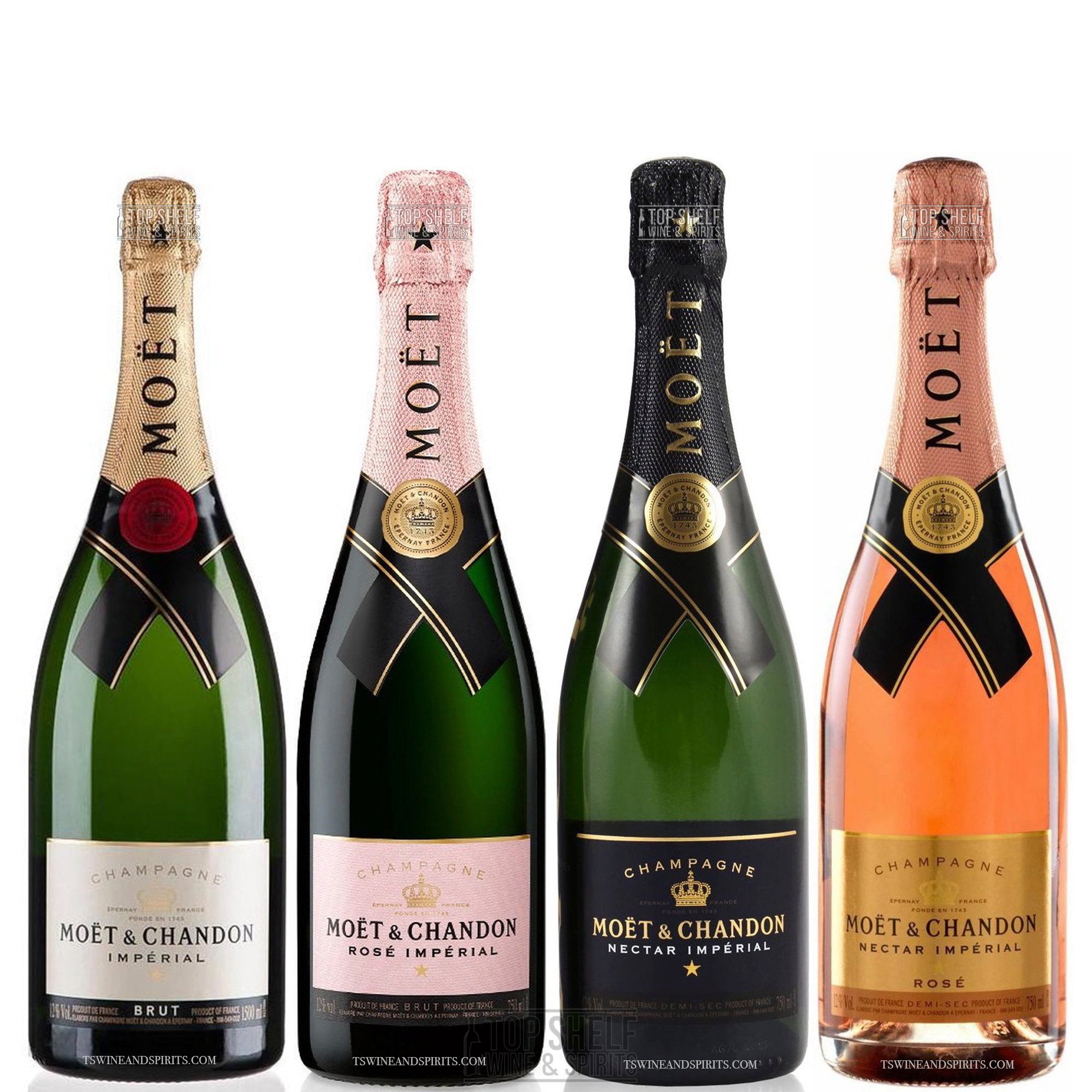 Champagne Top Shelf Moët Collection & Chandon