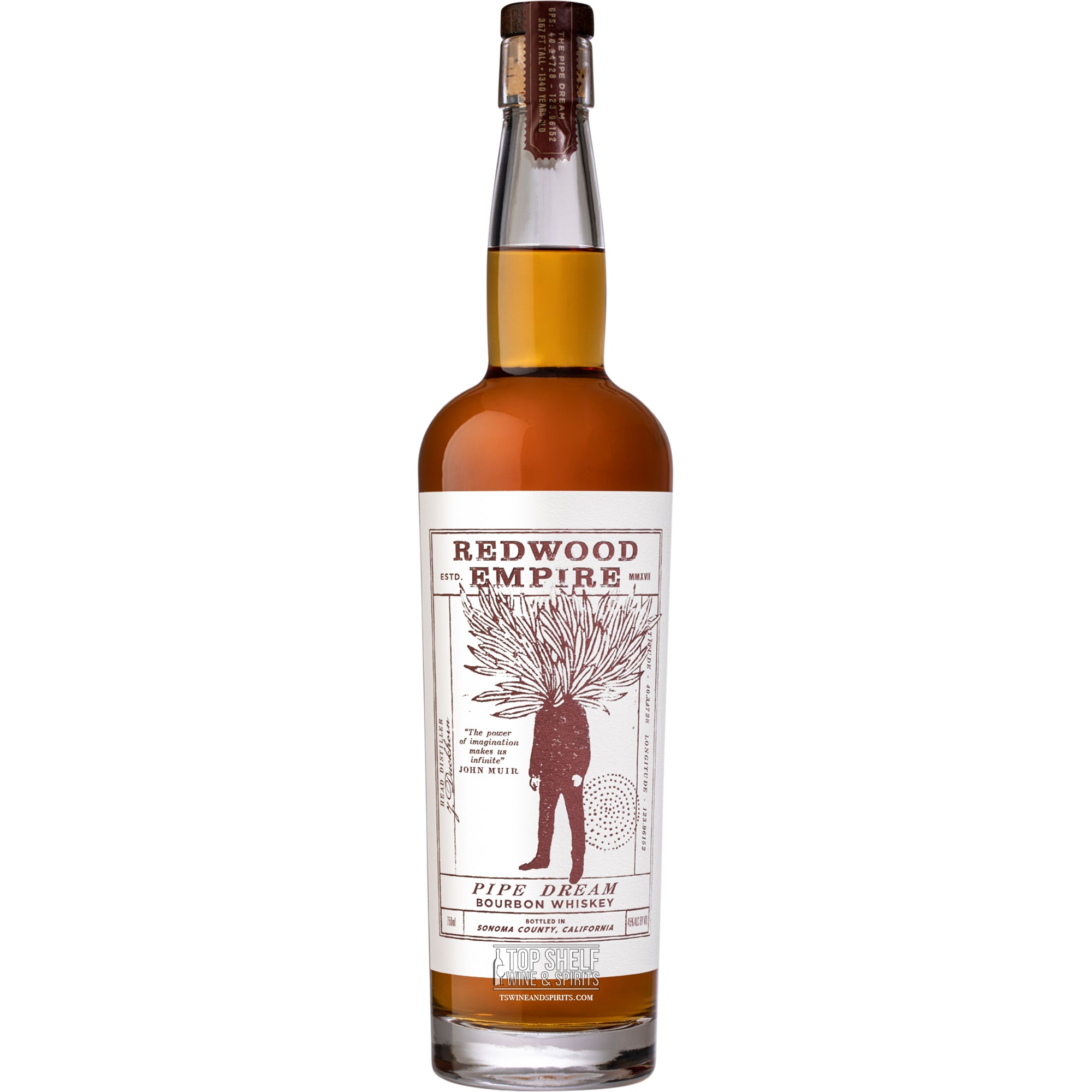 Redwood Empire Pipe Dream Sonoma County Bourbon Whiskey