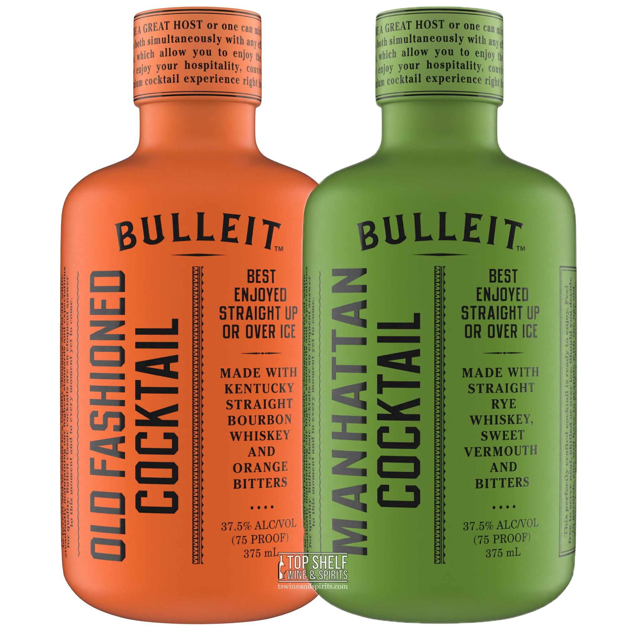 Bulleit Ready-To-Serve Cocktail Set (375mL)