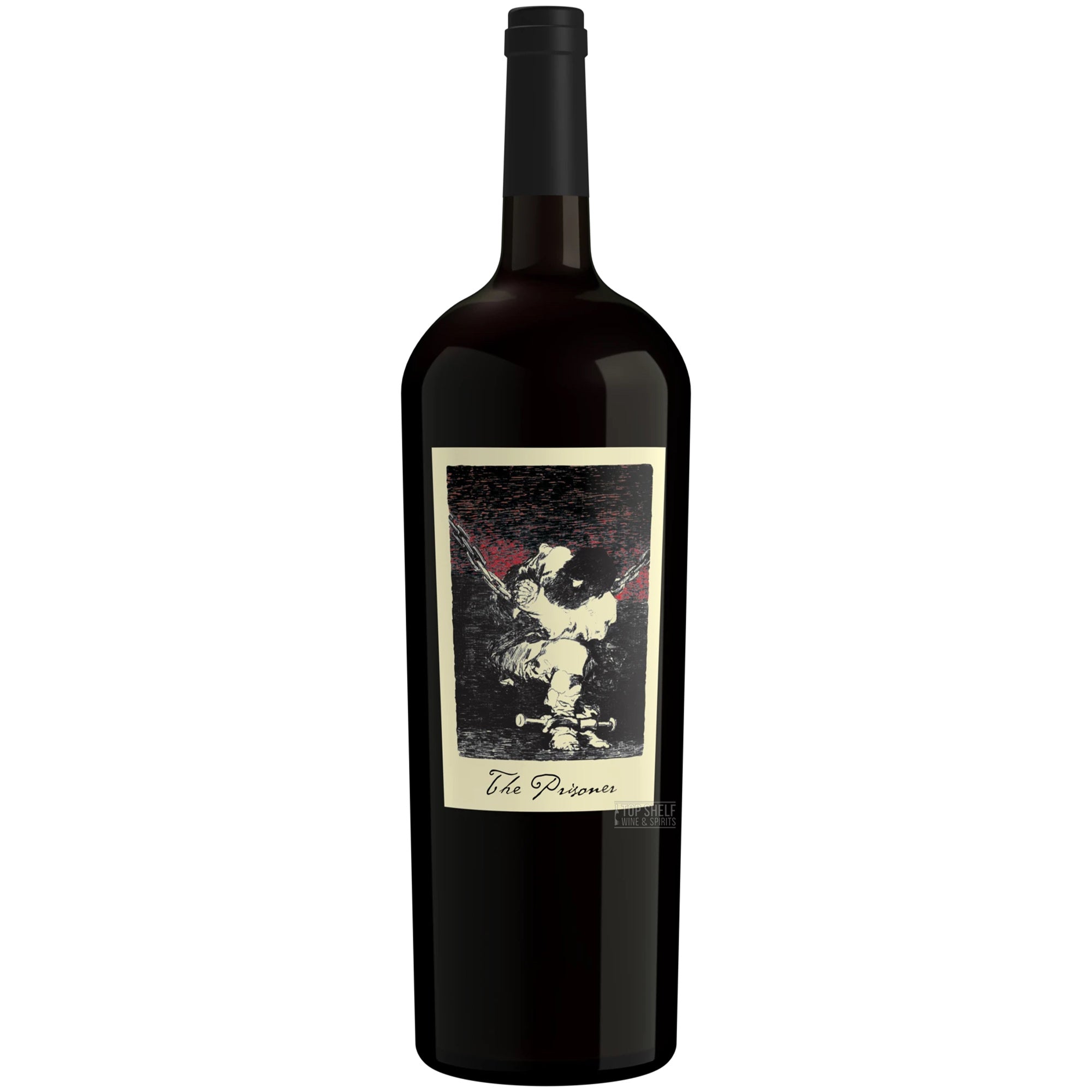 the prisoner red blend bottle