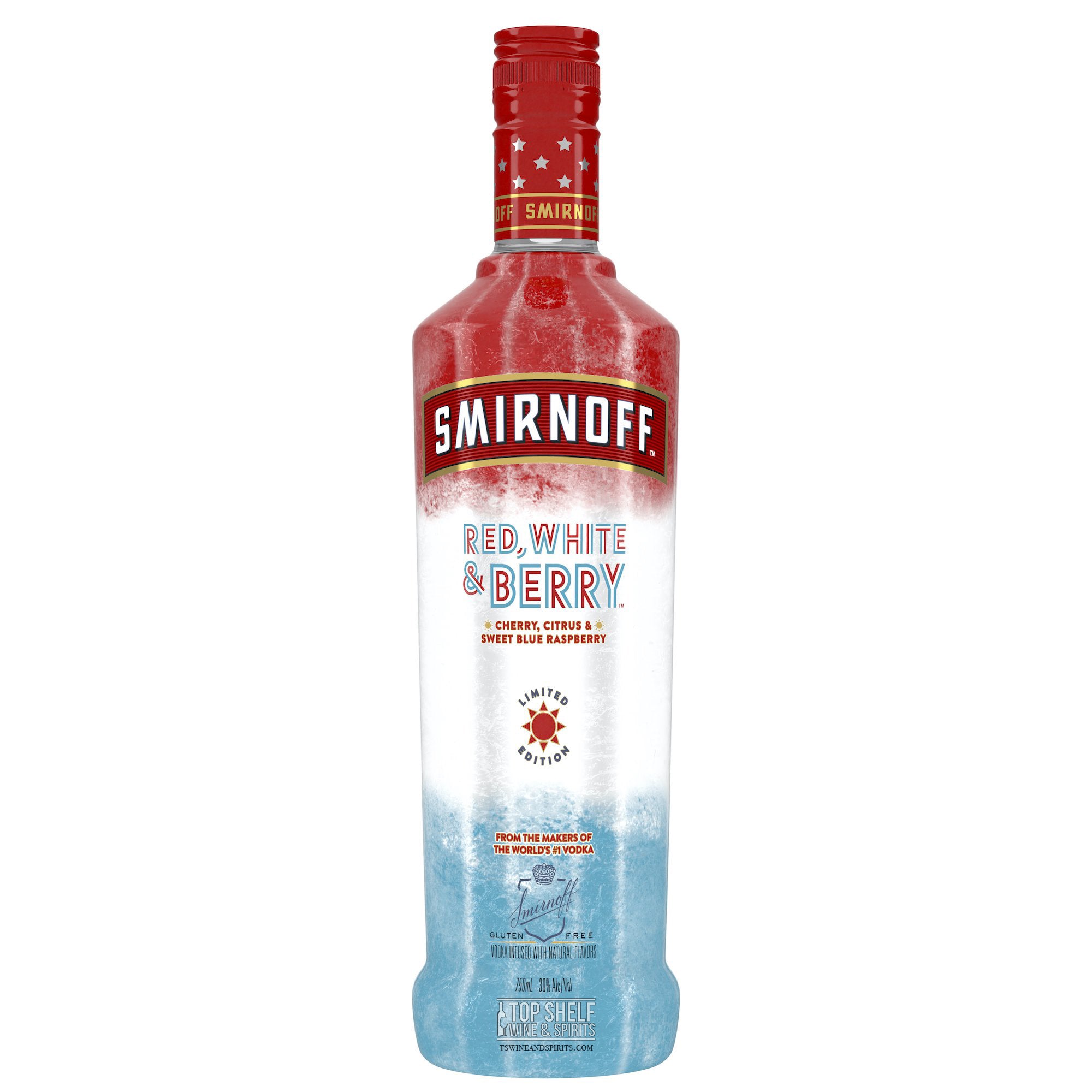 Smirnoff Red, White, and Berry Vodka