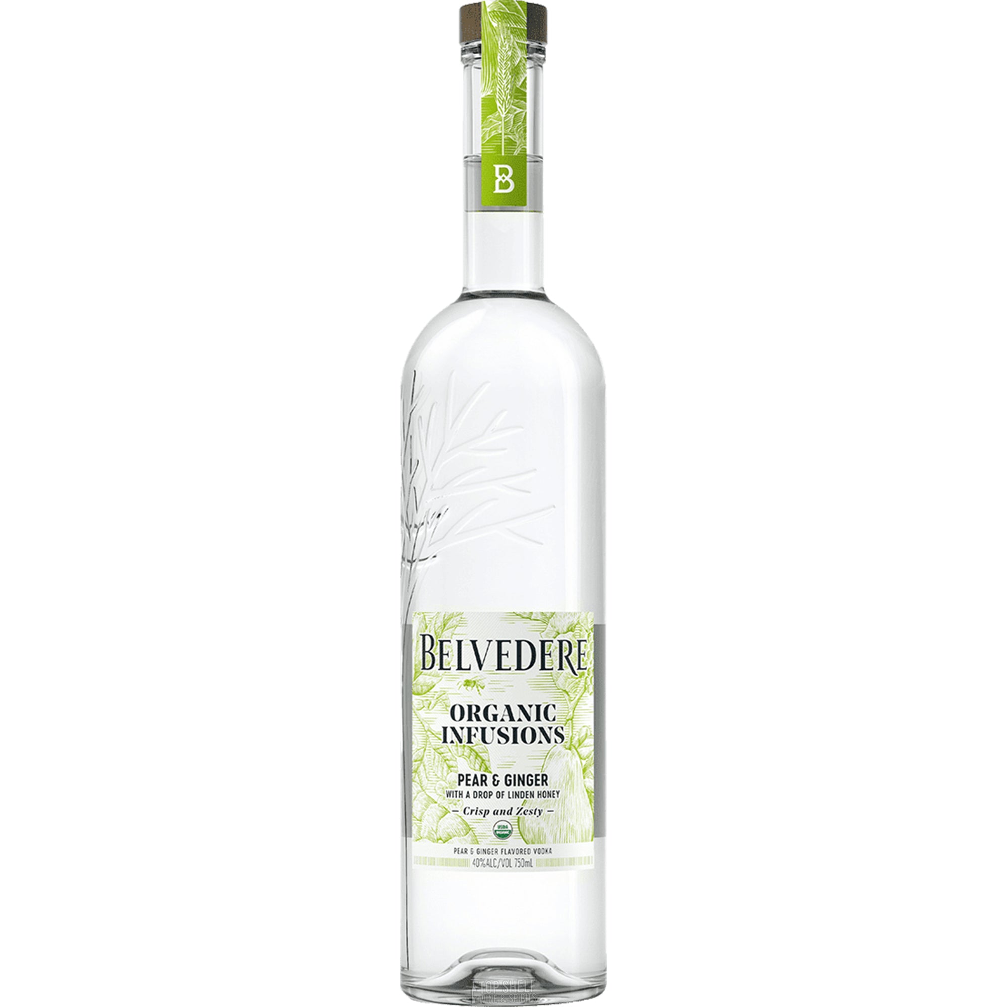 Order Belvedere Organic Infusions Pear & Ginger Vodka
