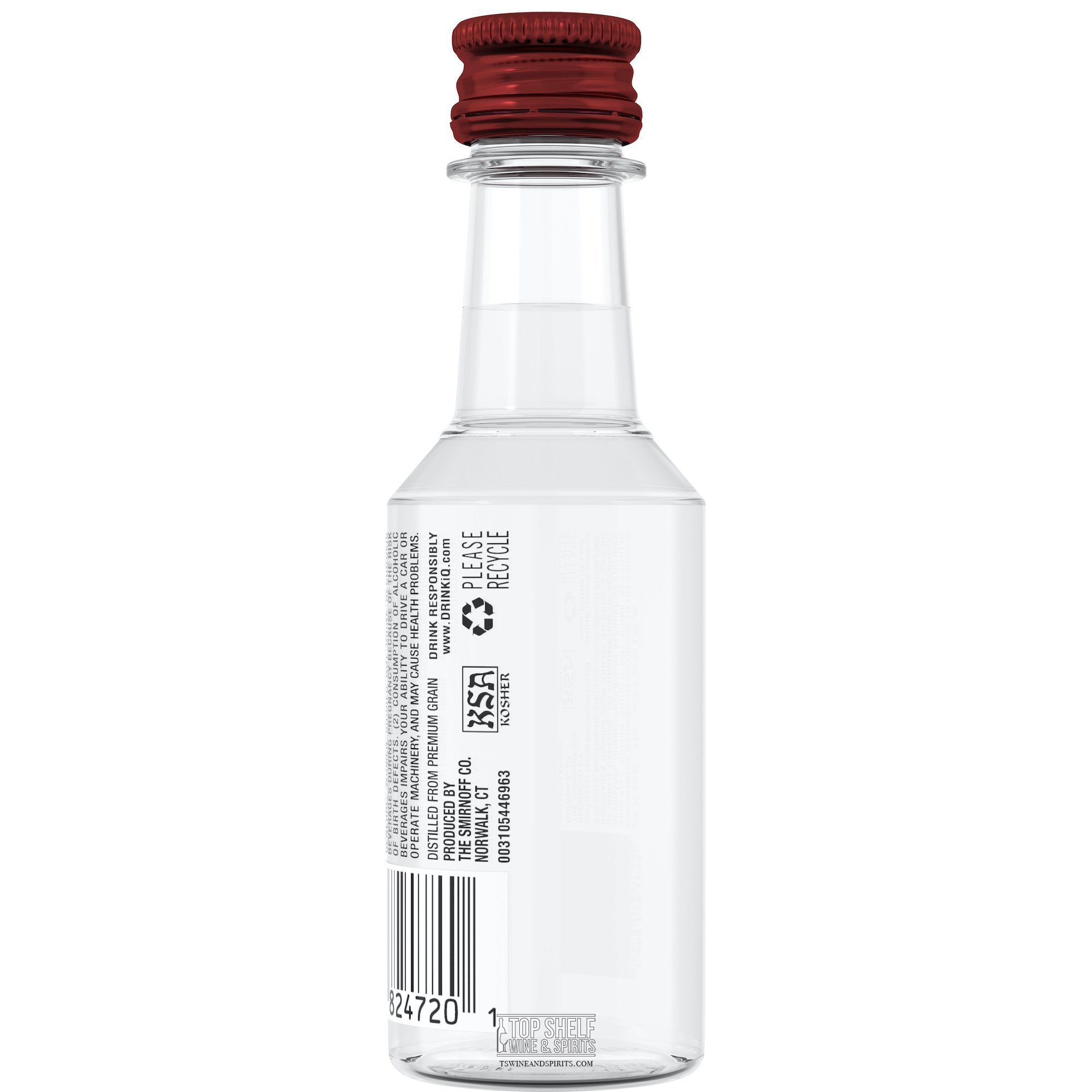 Smirnoff No. 21 Vodka 50ml Sleeve (10 bottles)