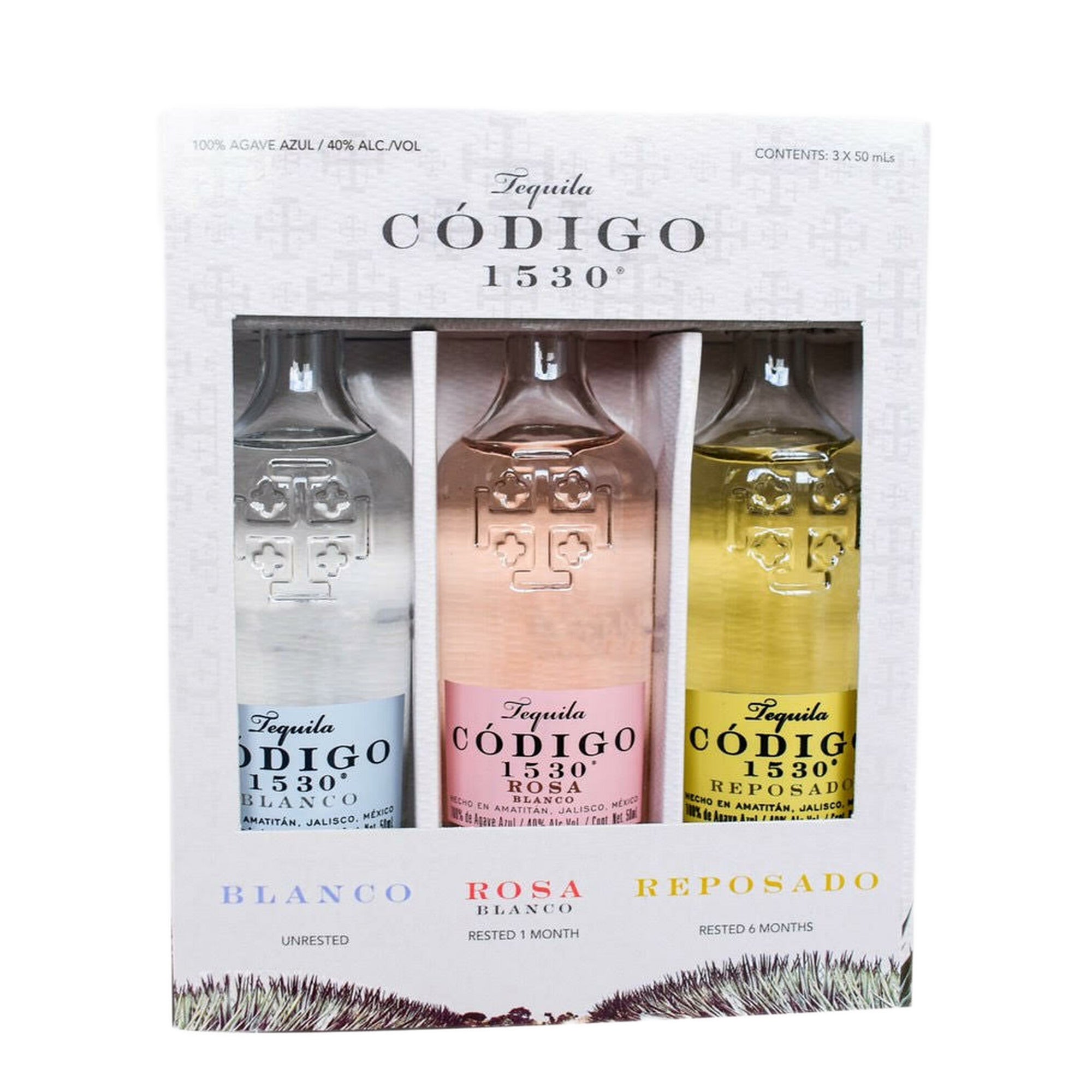 Código 1530 Tequila 3 Pack 50ml Gift Set