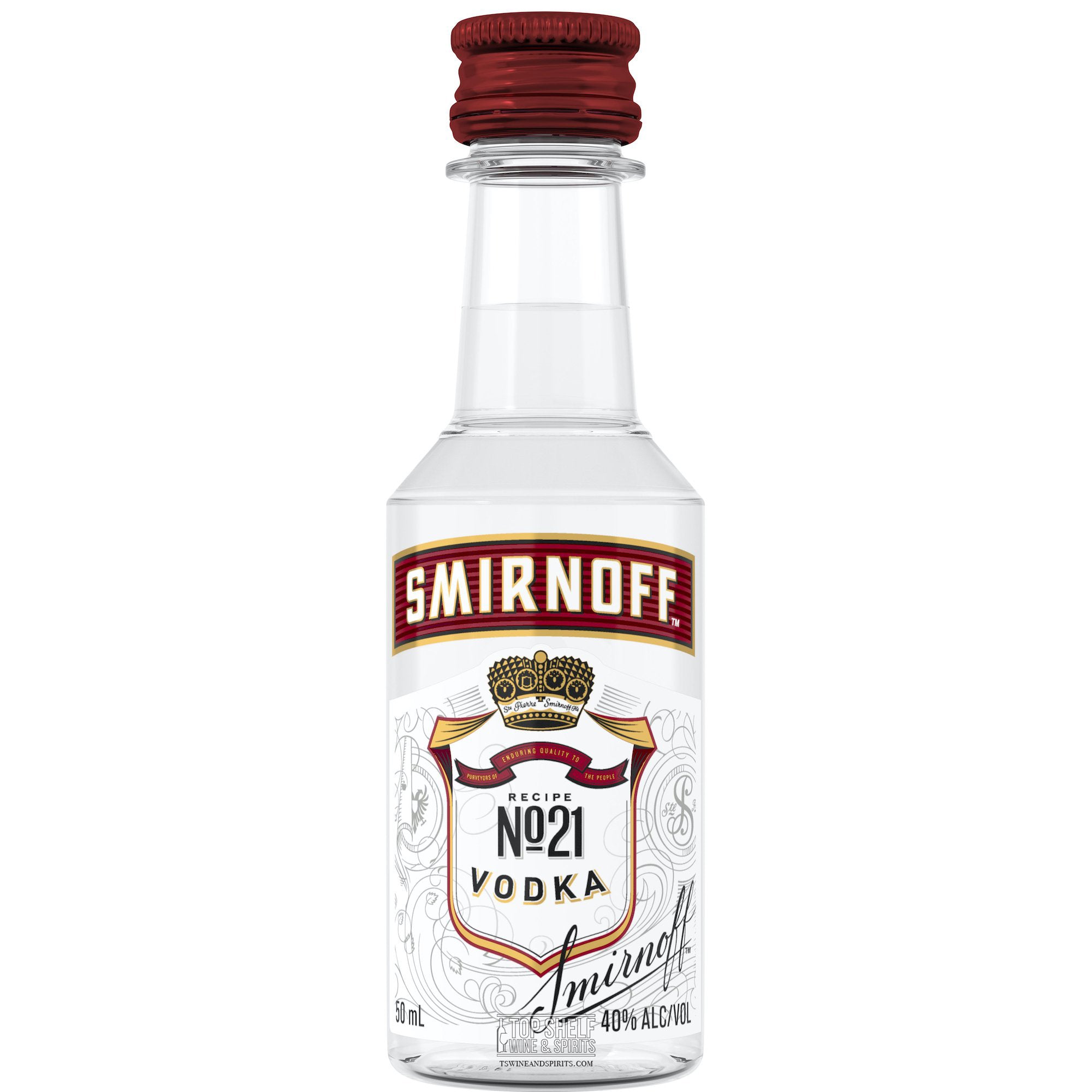 Smirnoff No. 21 Vodka 50ml Sleeve (10 bottles)