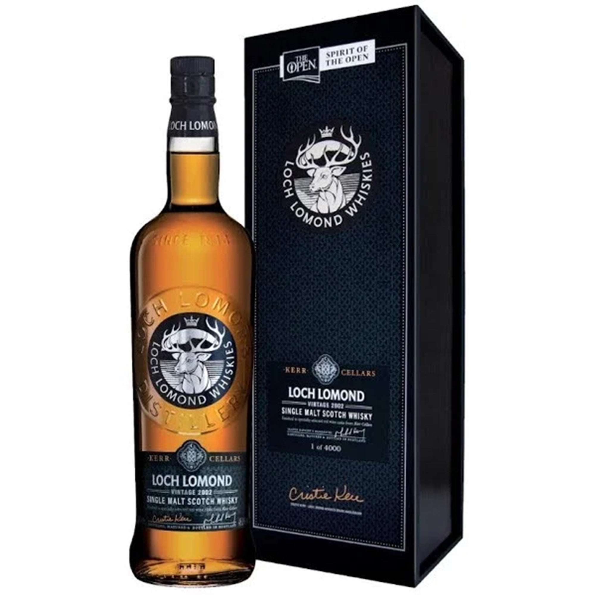 Loch Lomond Cristie Kerr 2002 Vintage Single Malt Scotch Whisky