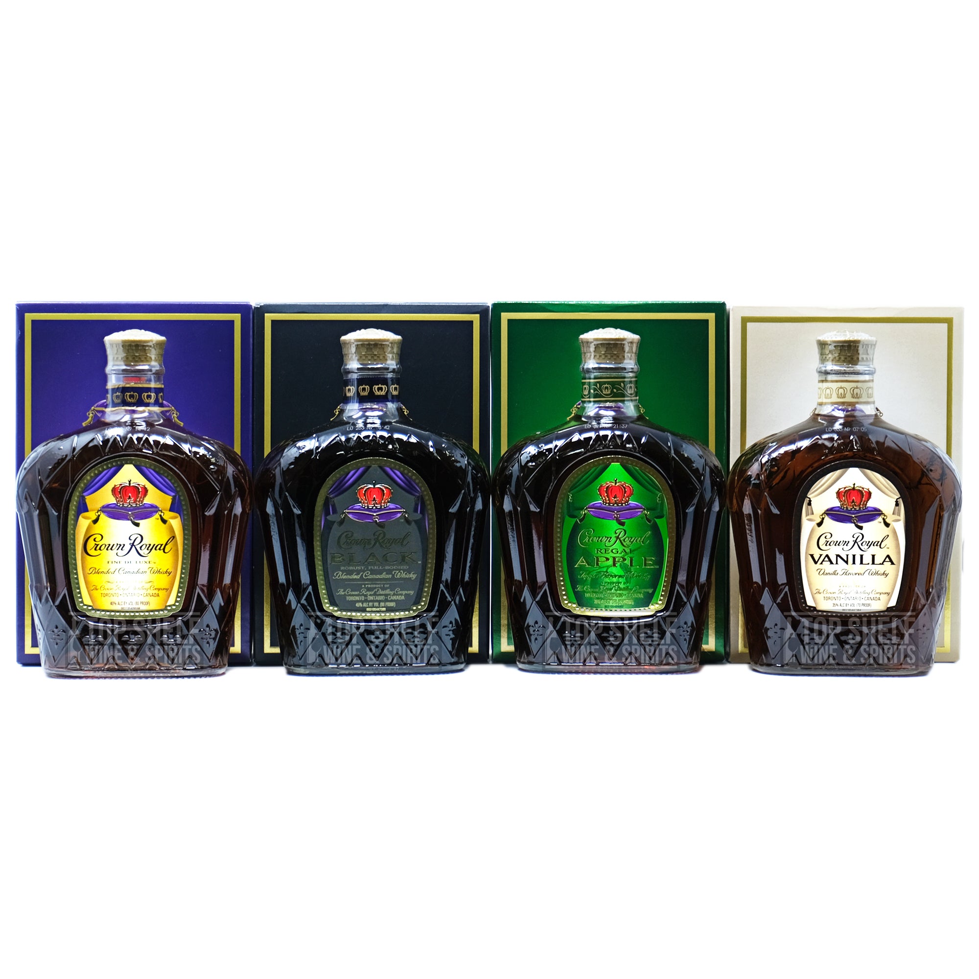 Crown Royal Black Blended Canadian Whisky 750mL – Crown Wine and Spirits