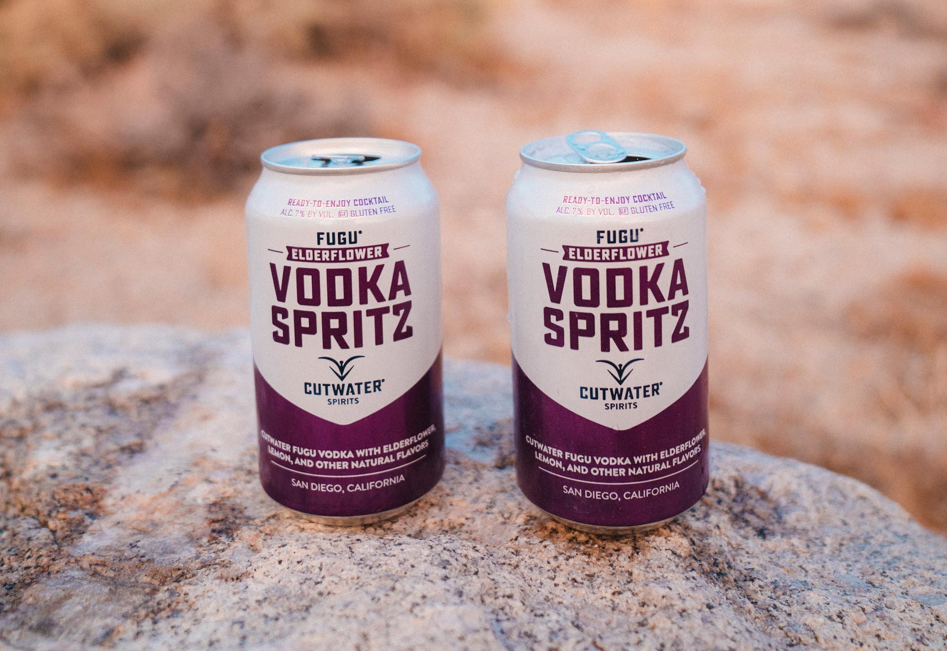 Cutwater Elderflower Vodka Spritz 4 pack