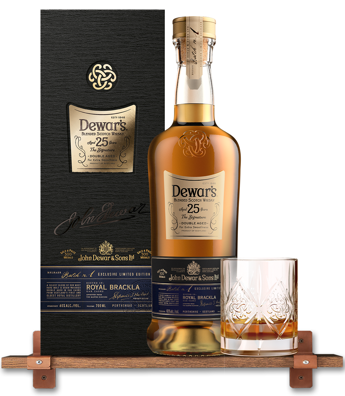 Dewar's 25 Year The Signature Blended Scotch Whiskey