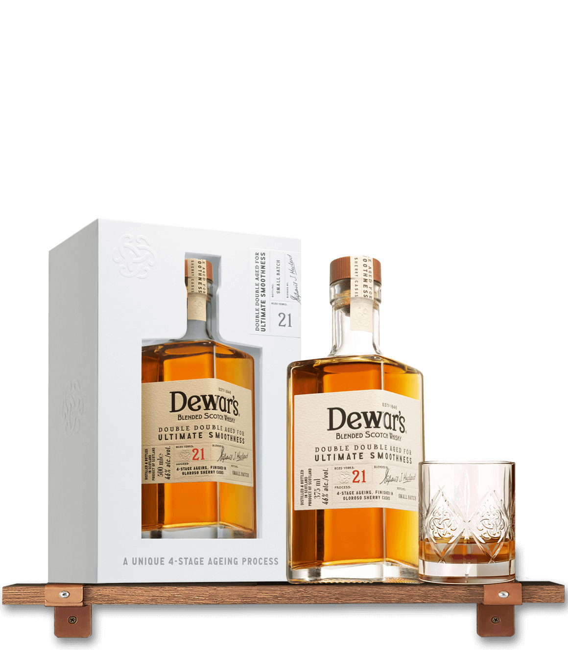 Dewar's 21 Year Double Double Aged Blended Scotch Whisky