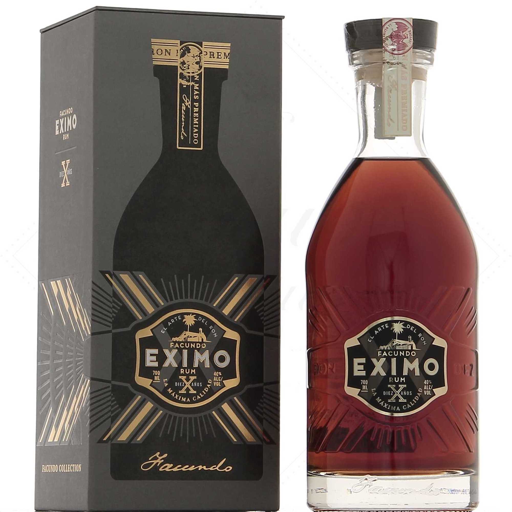 Facundo Eximo Diez Años Rum