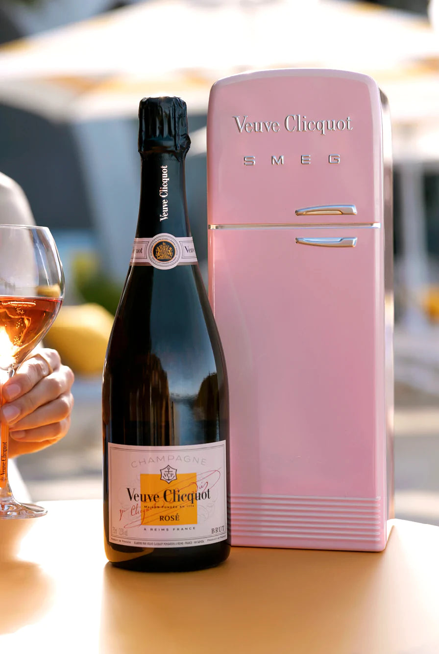 Veuve Clicquot Rosé x SMEG (Fridge Box Limited Edition)