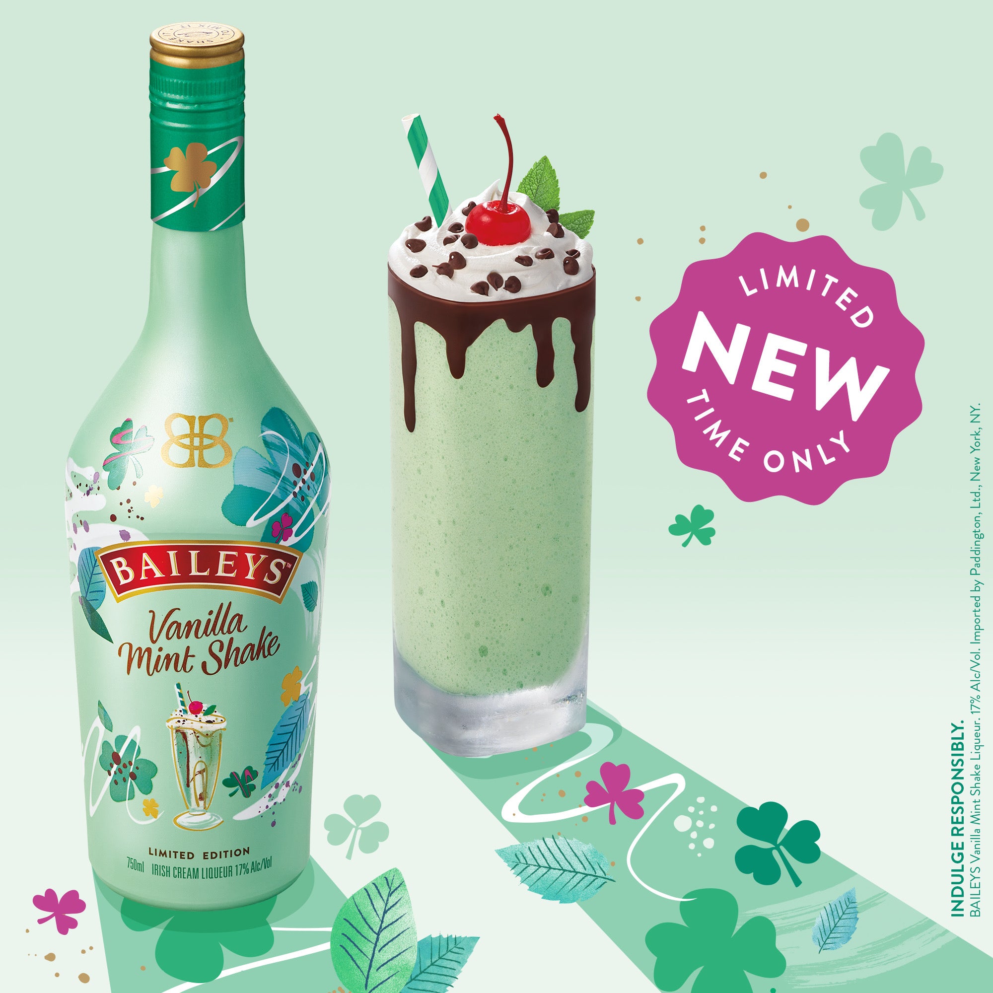 Baileys Mint Vanilla Shake