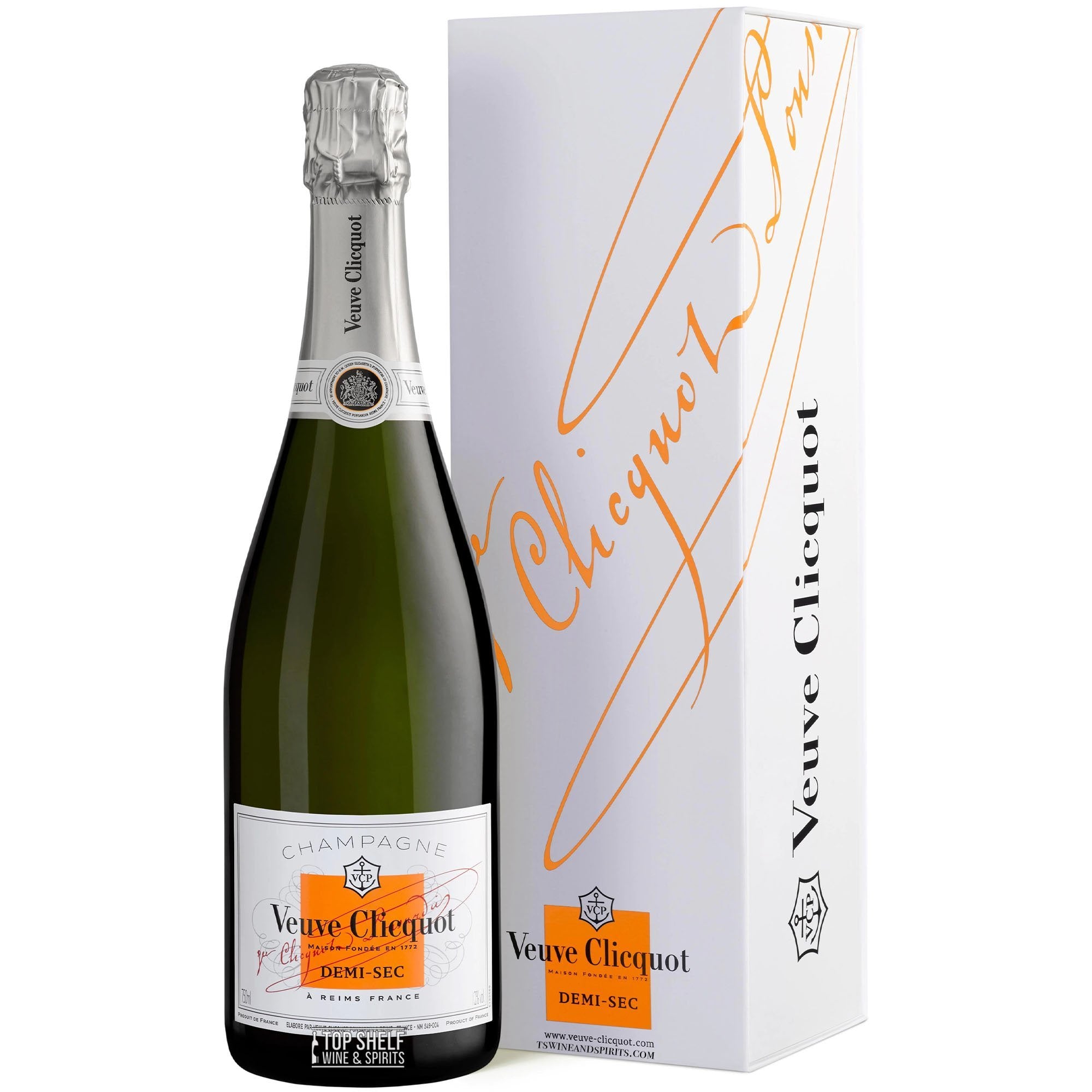 Veuve Clicquot Demi-Sec Champagne (the sweet treat)